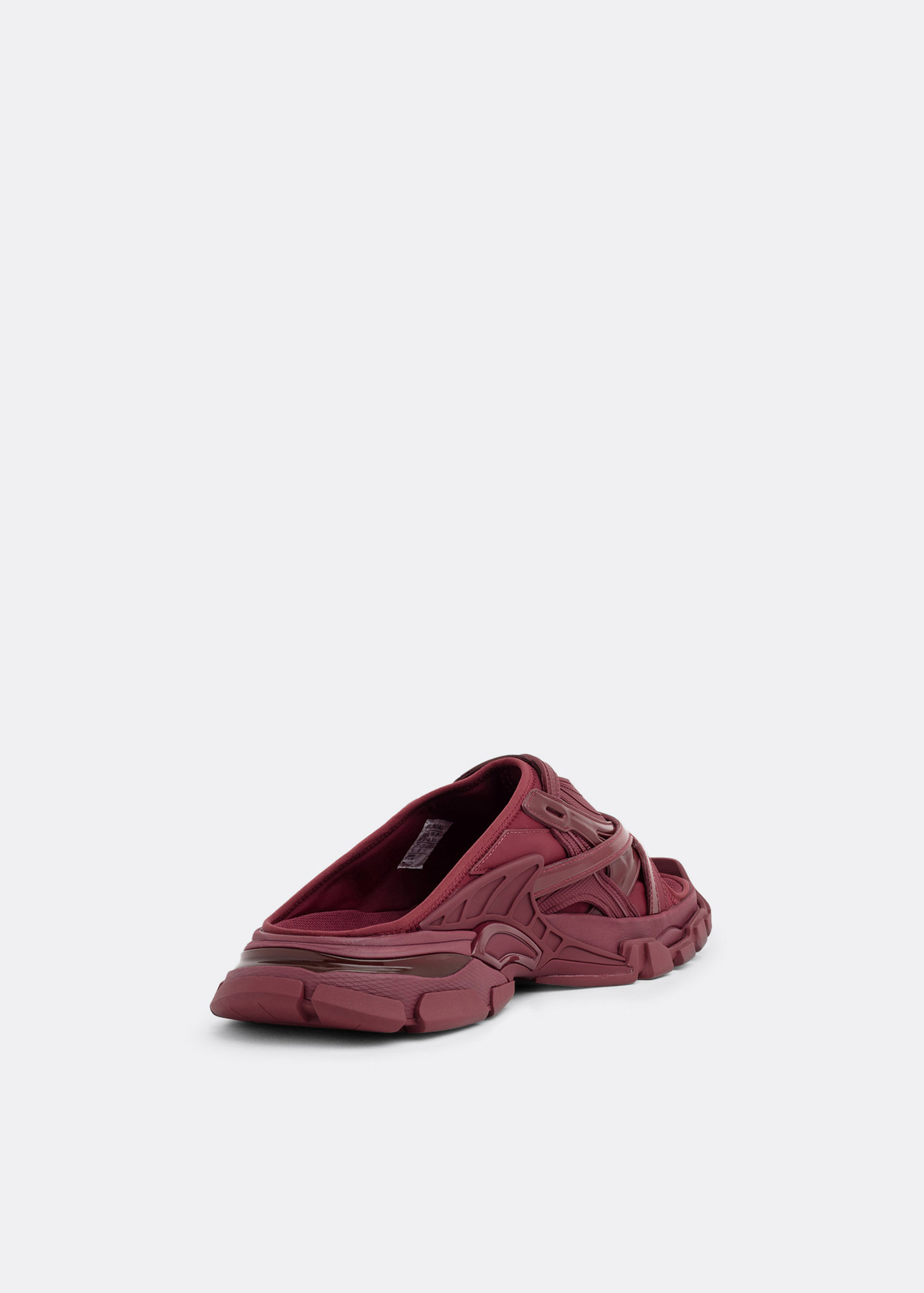 

Neoprene and rubber slides, Burgundy