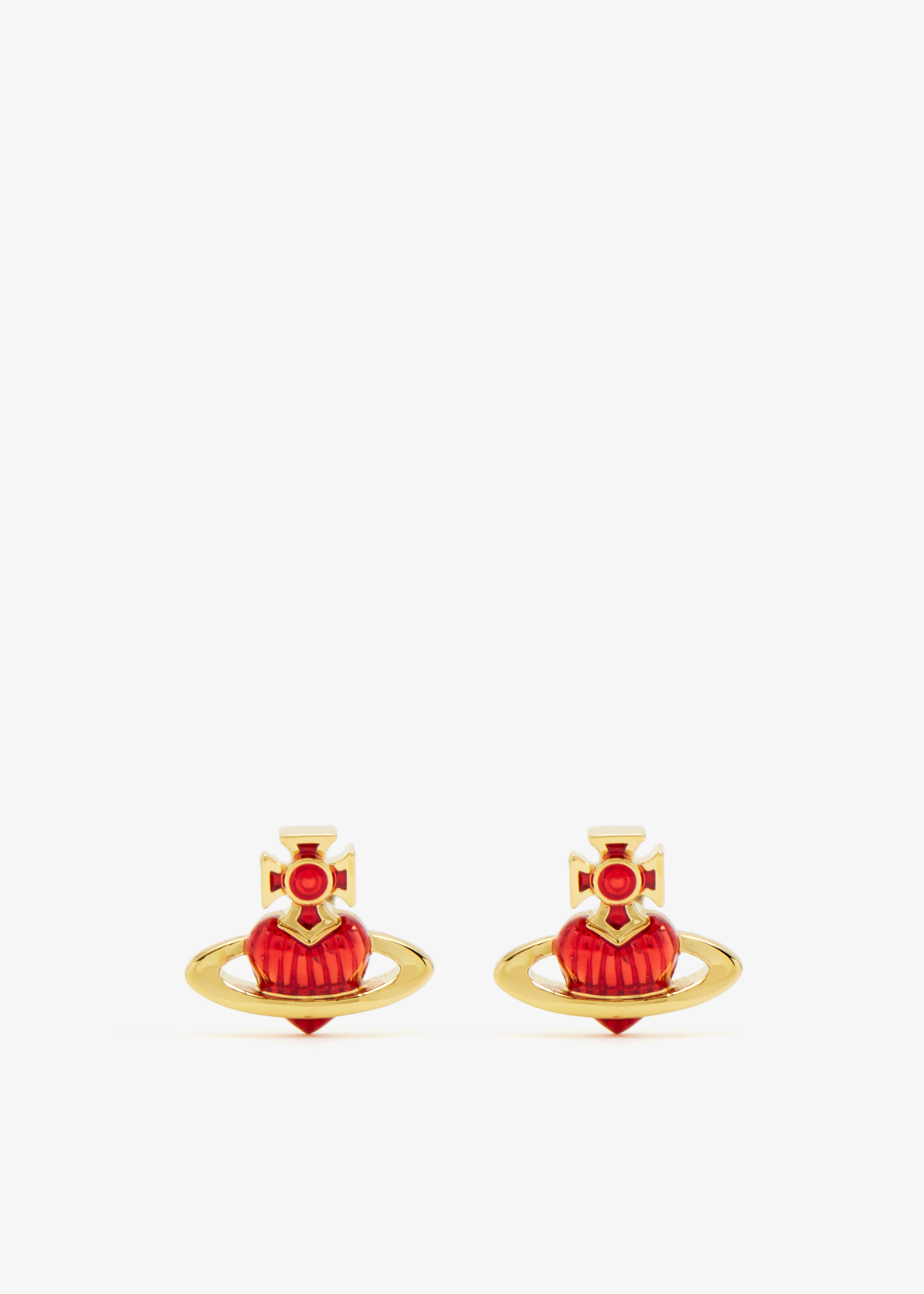 

Fabianna Bas Relief earrings, Gold