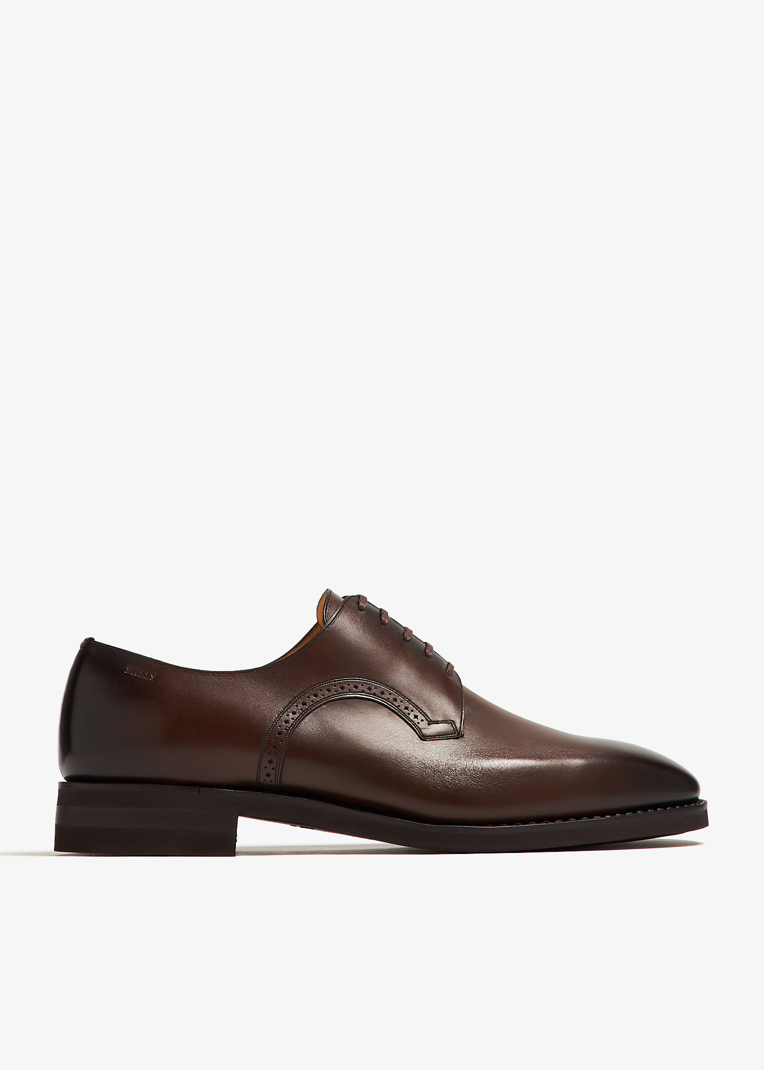 Bally brustel store leather derby shoes