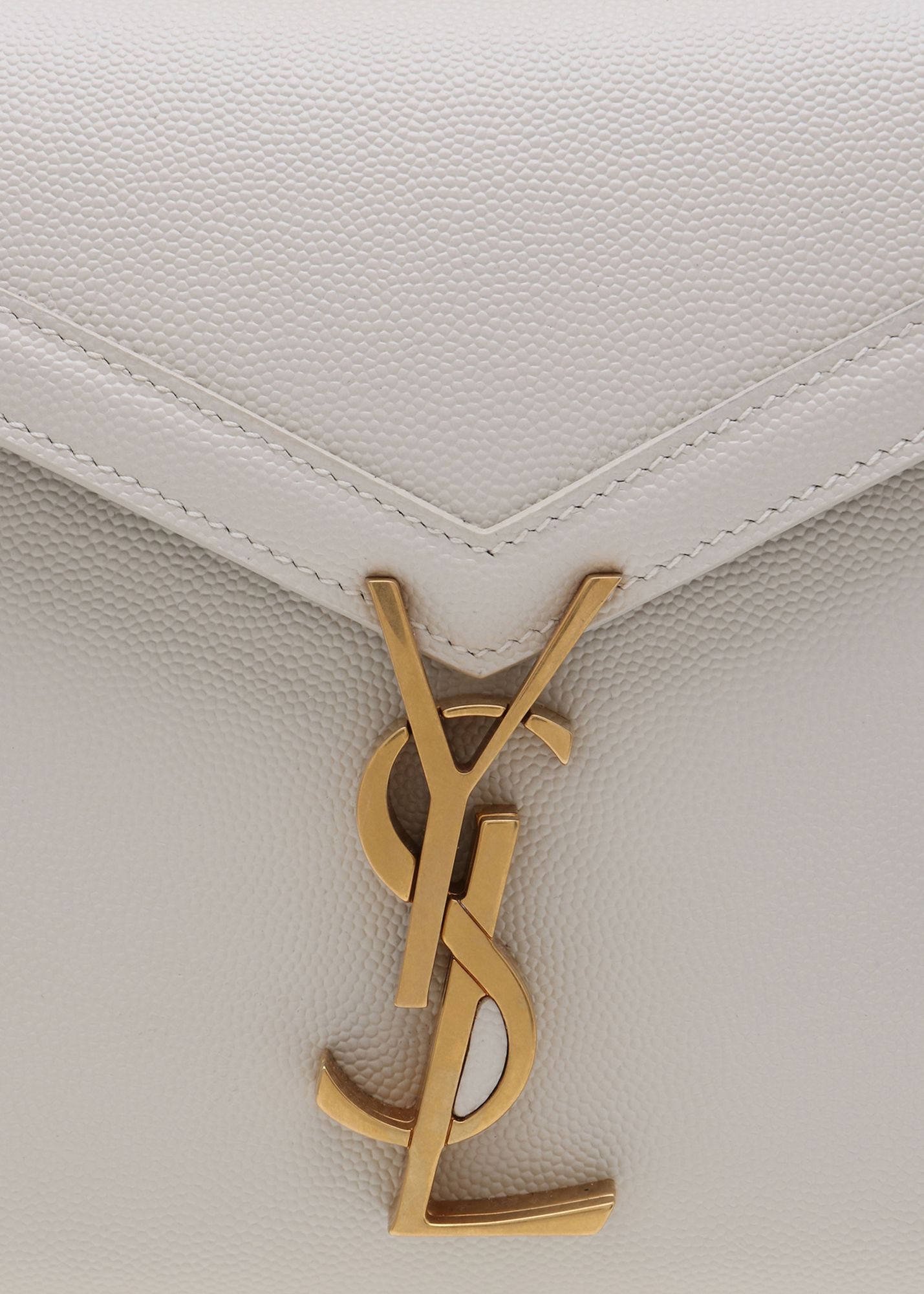 

Cassandra mini top handle bag, White