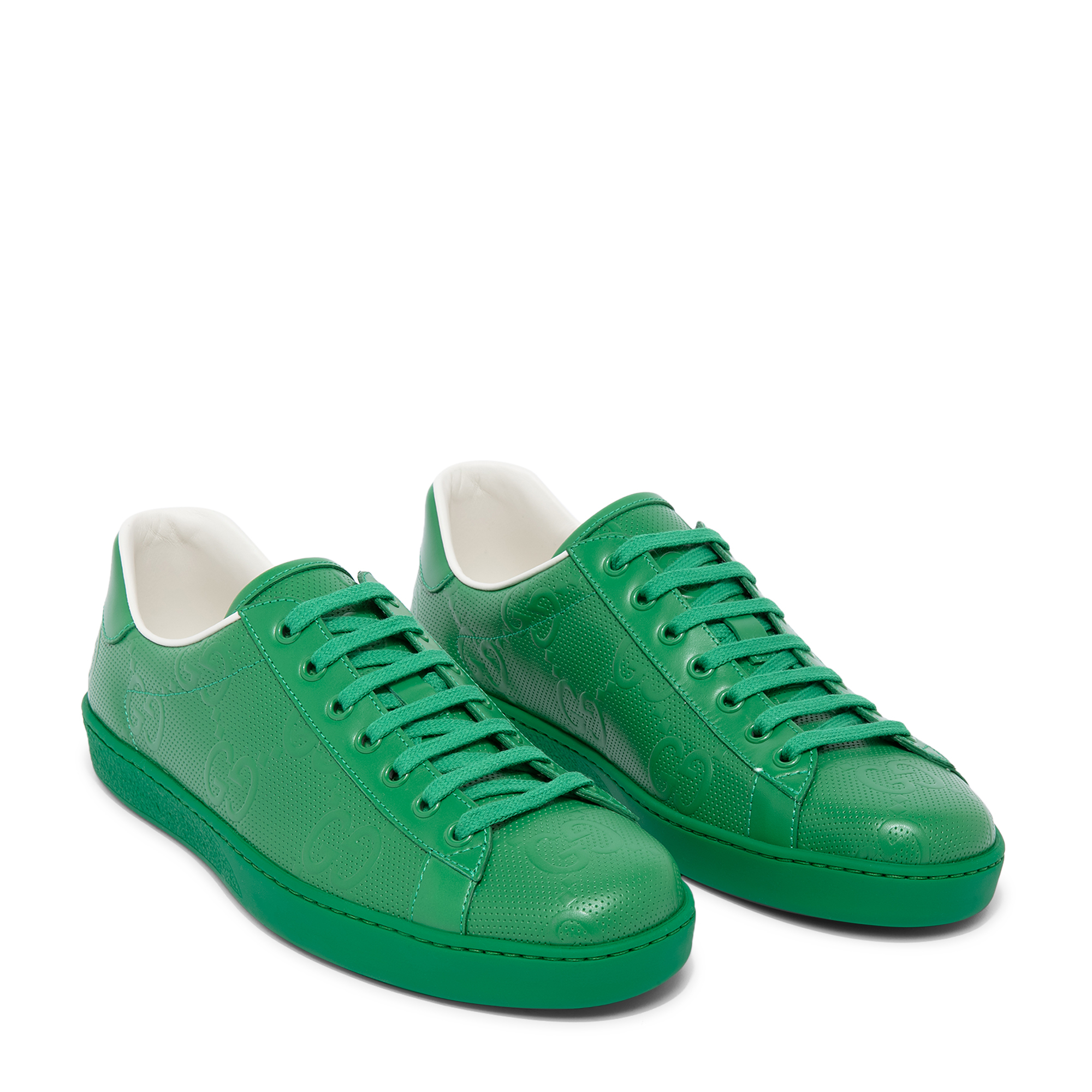 

Ace GG embossed sneakers, Green