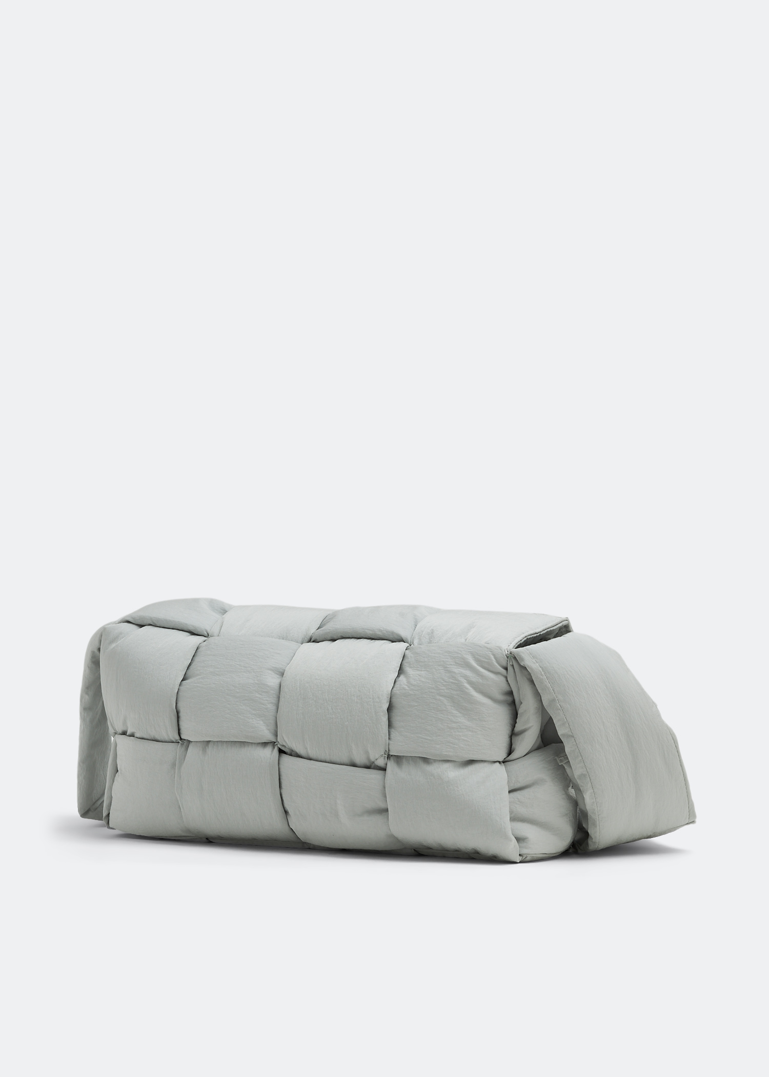 Bottega Veneta® Maxi Padded Tech Cassette in White. Shop
