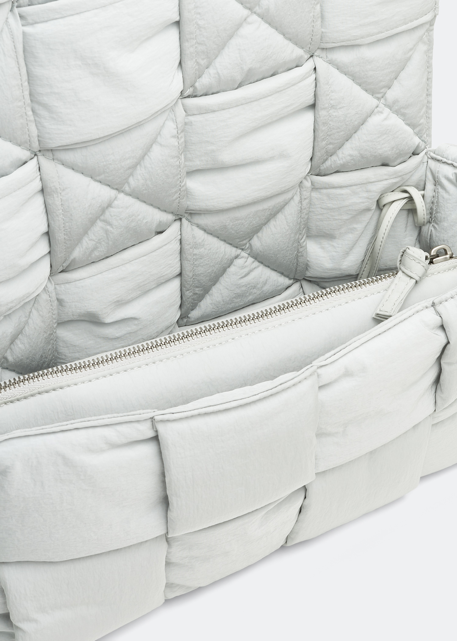 Bottega Veneta Padded Tech Cassette bag for Men - Grey in