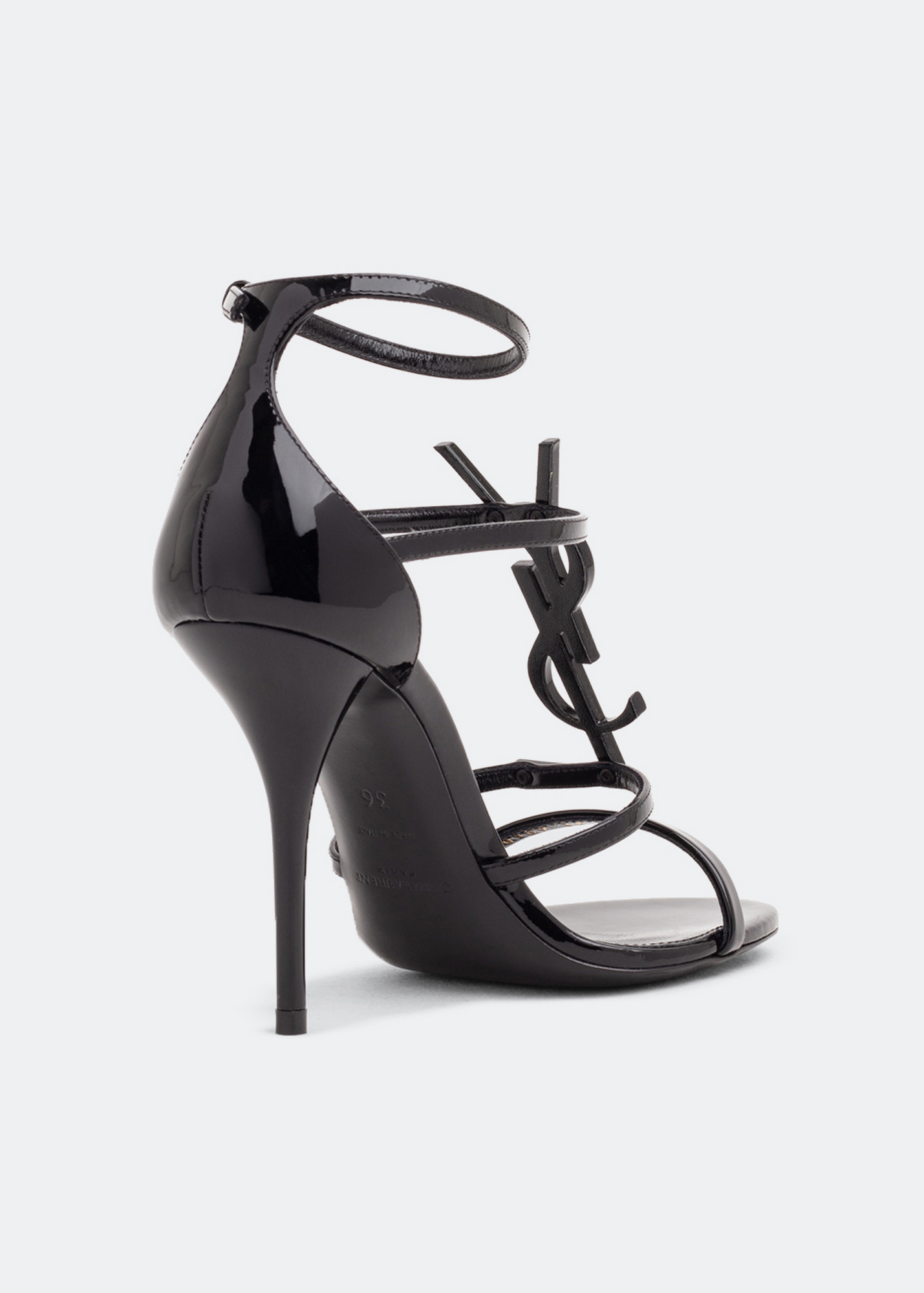 

Cassandra leather sandals, Black