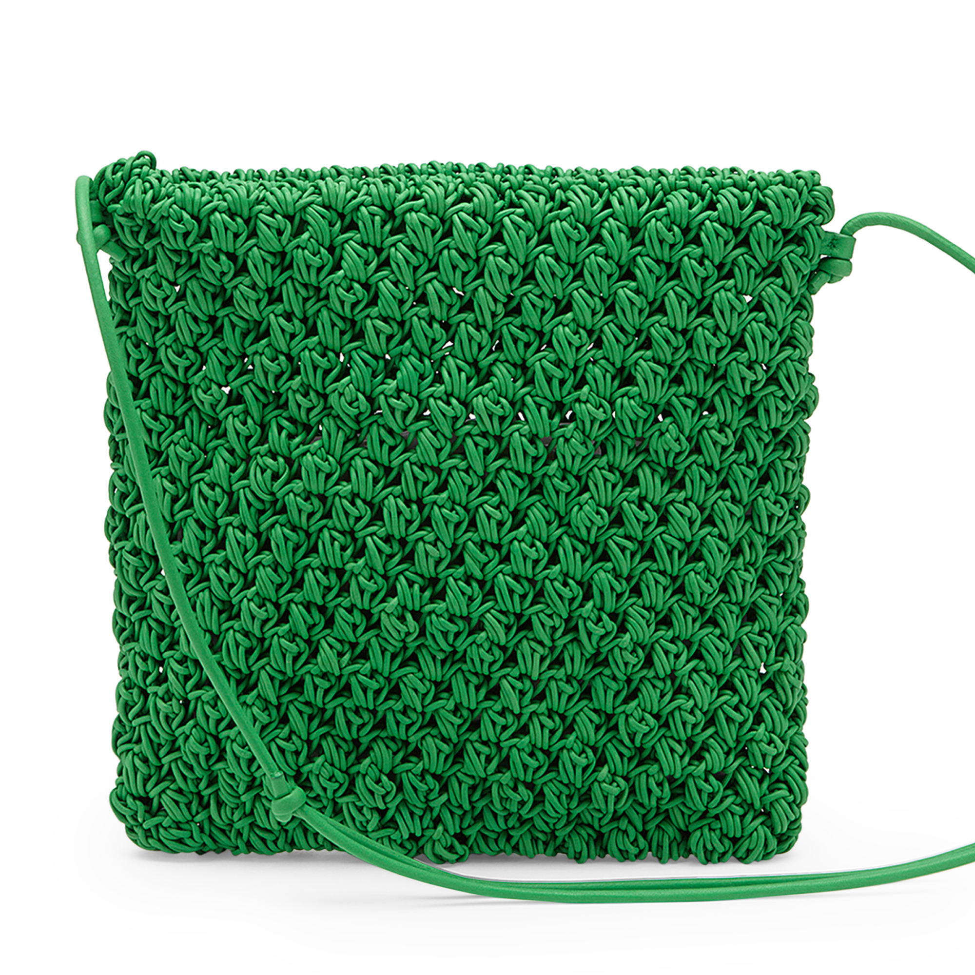 

Crochet shoulder bag, Green