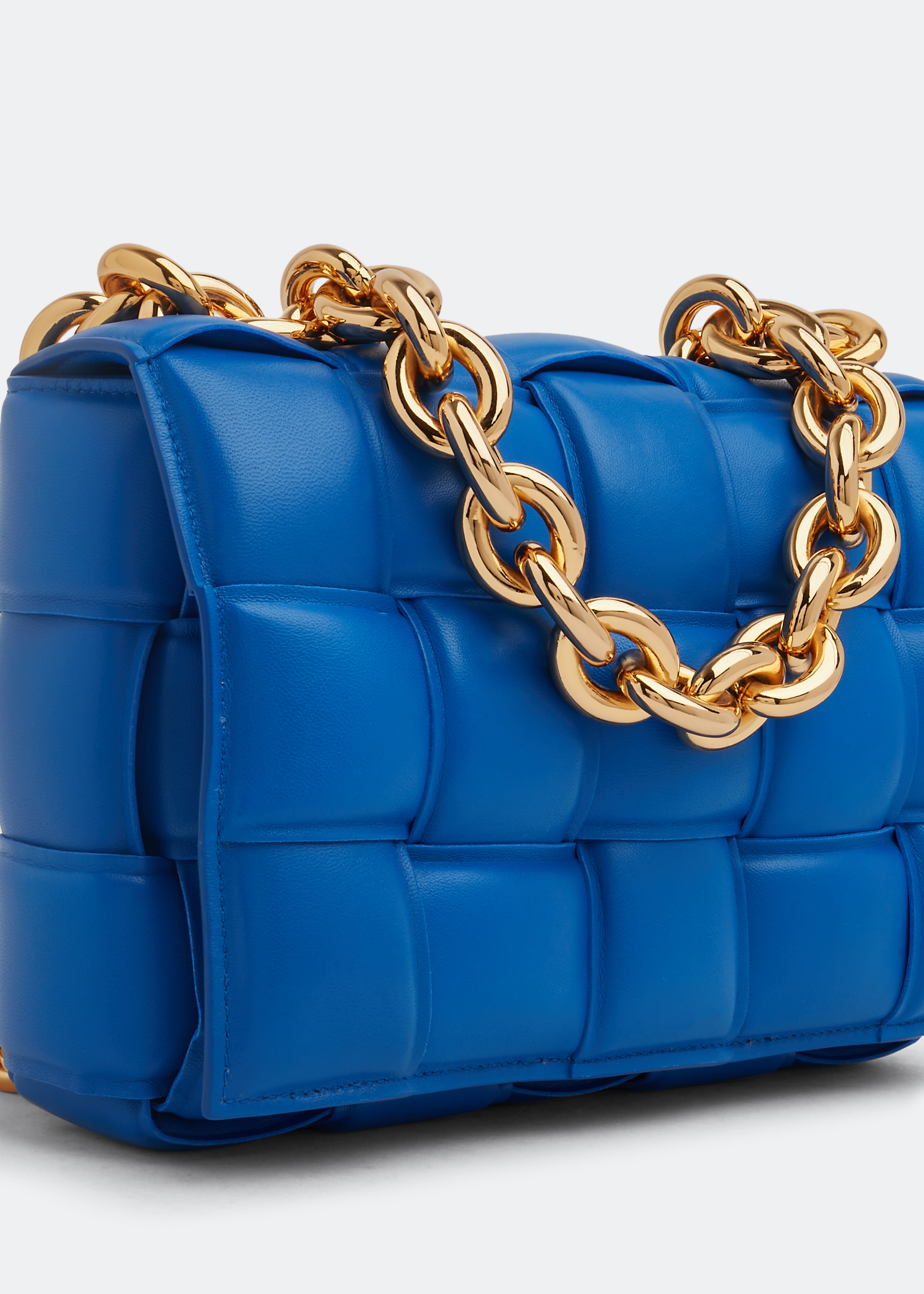 

The Chain Cassette bag, Blue