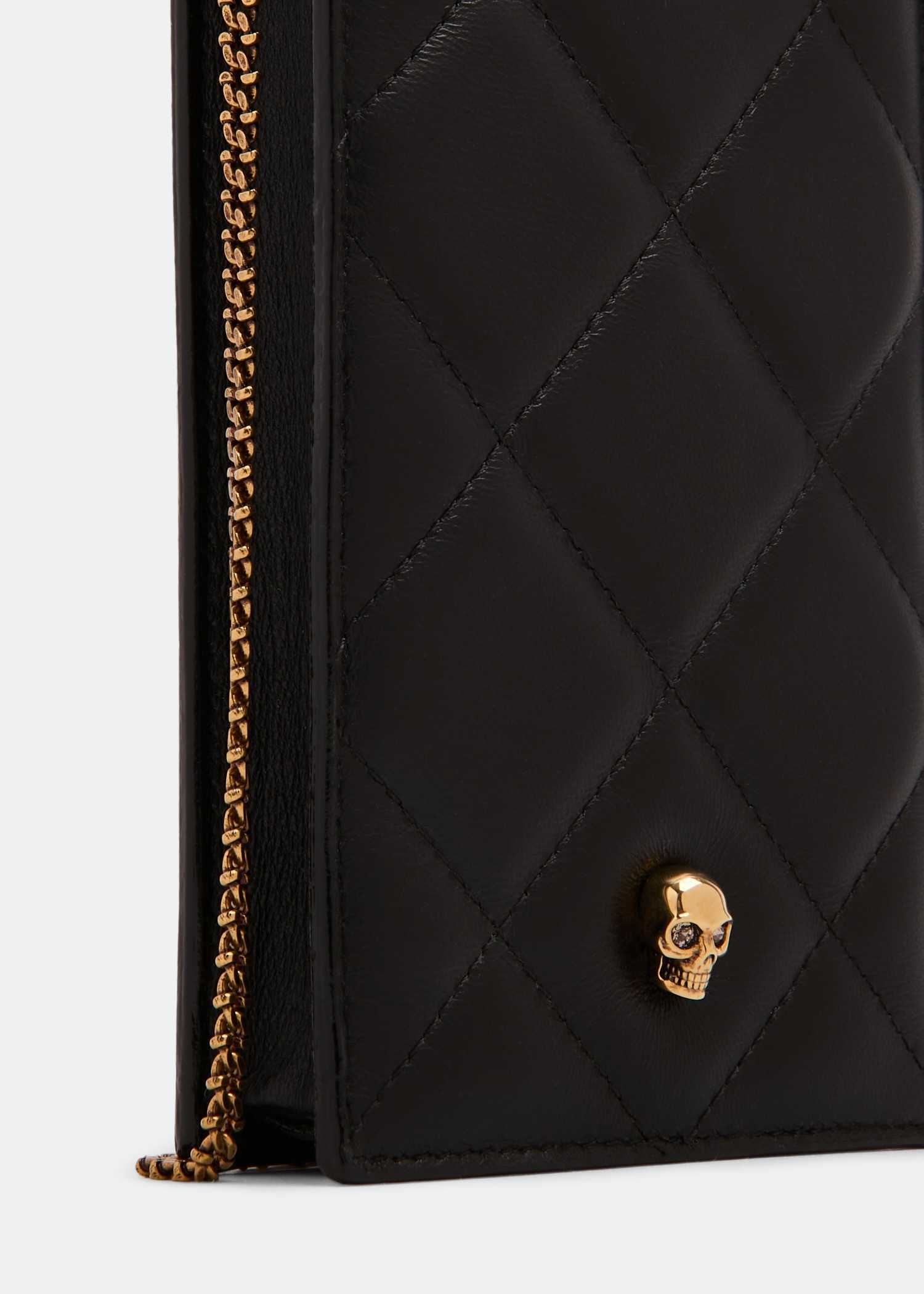 

Chain phone case, Black