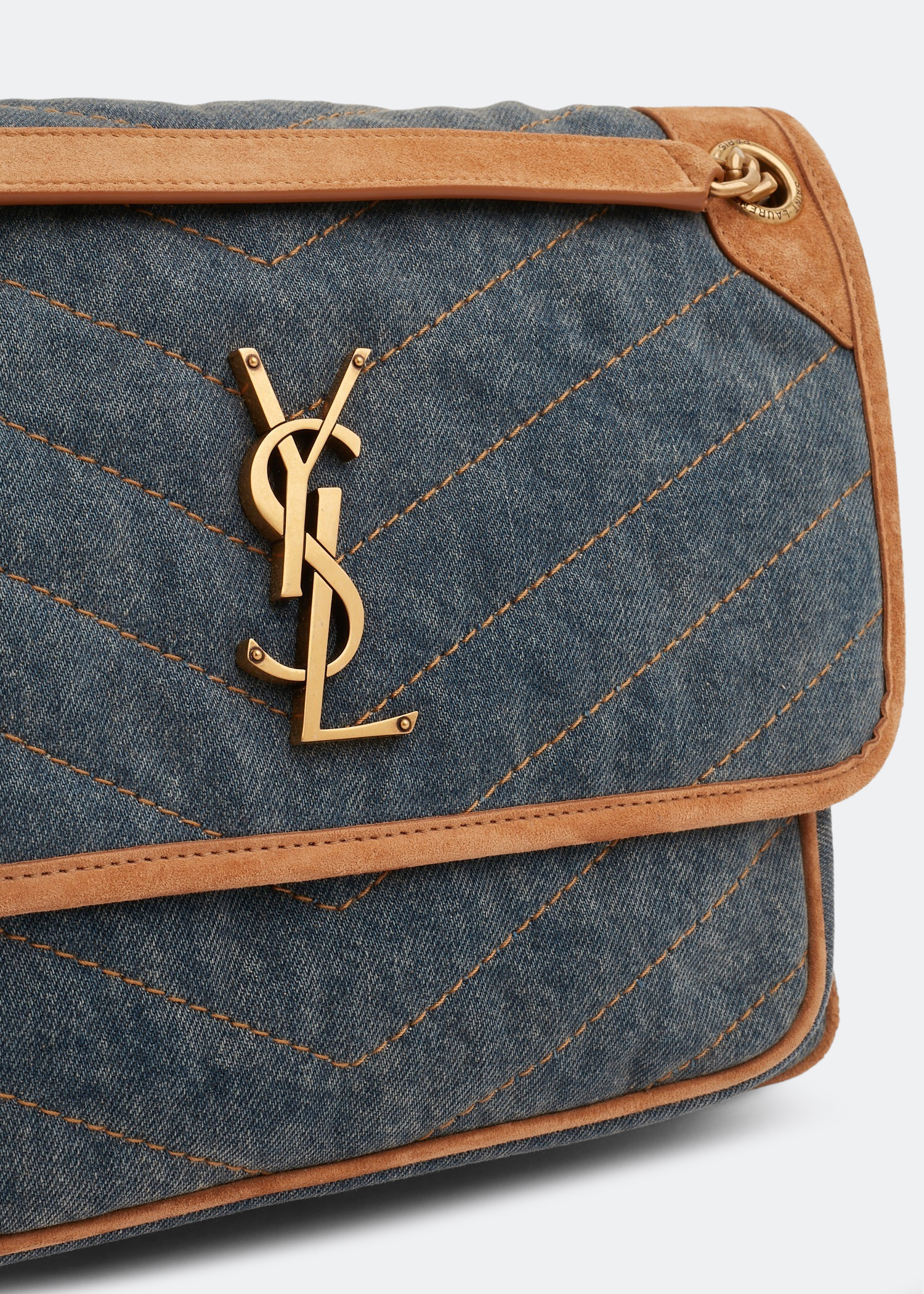 

Niki medium chain bag, Blue