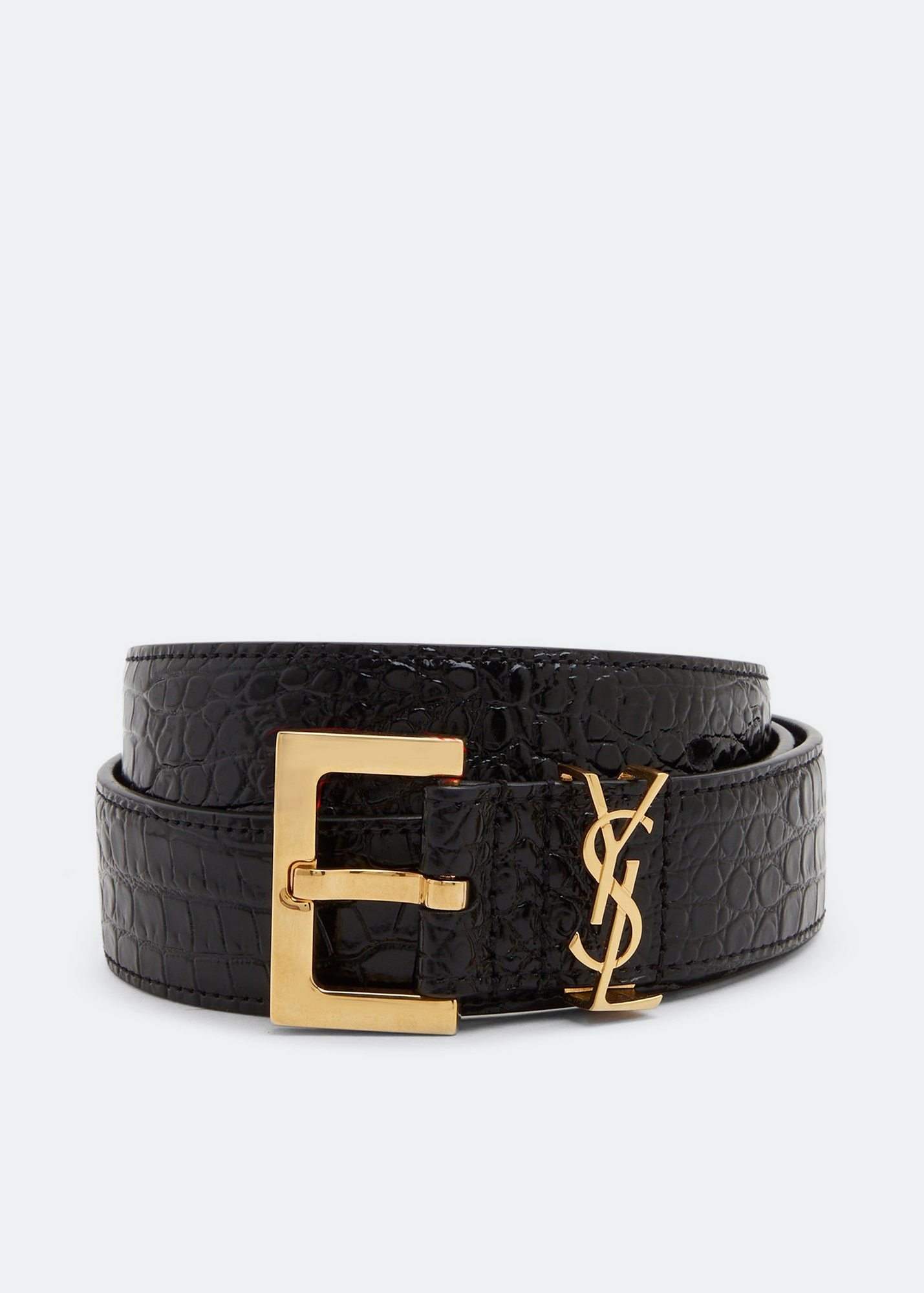 

Monogram belt, Black