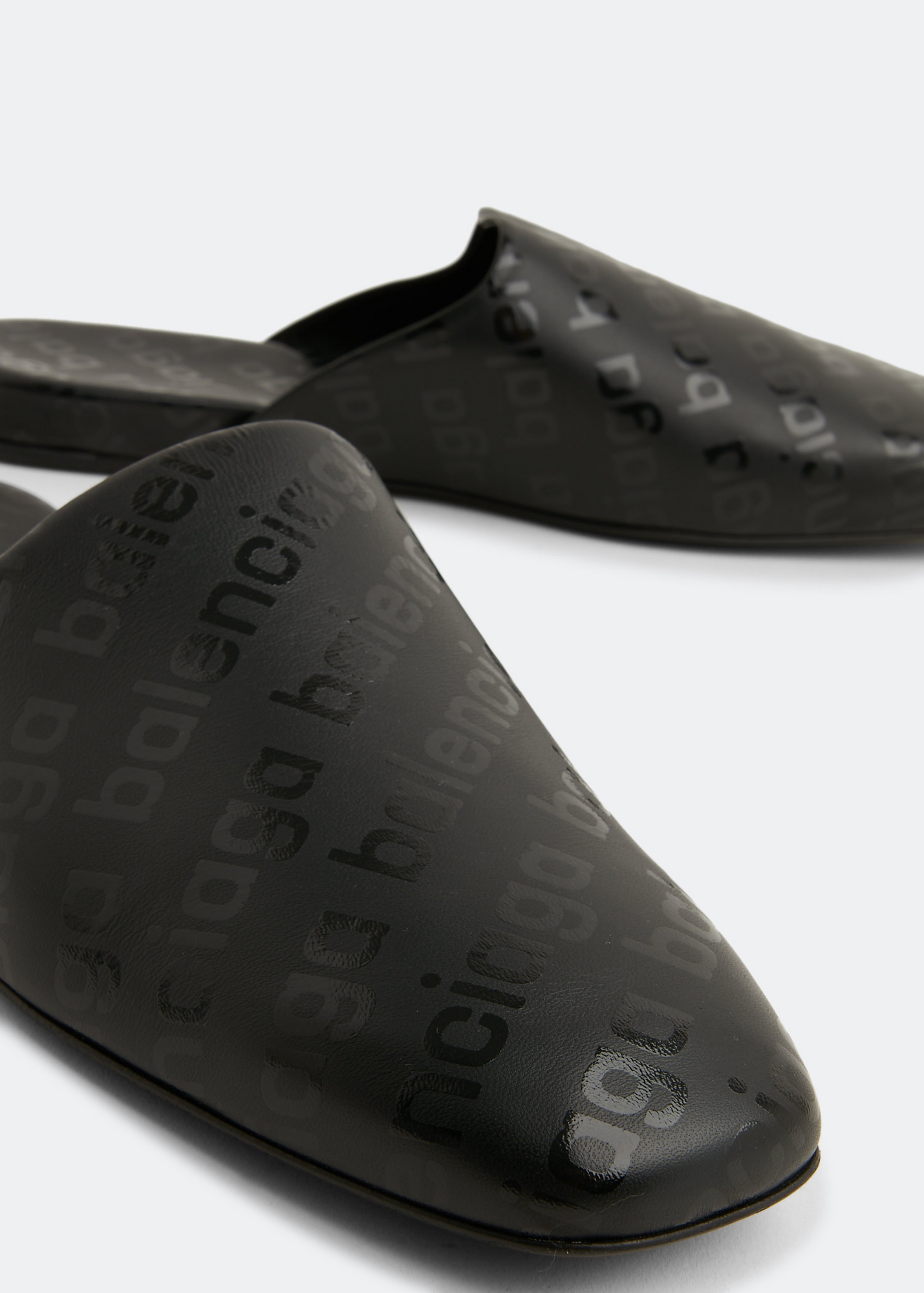 

Cosy mule slippers, Black