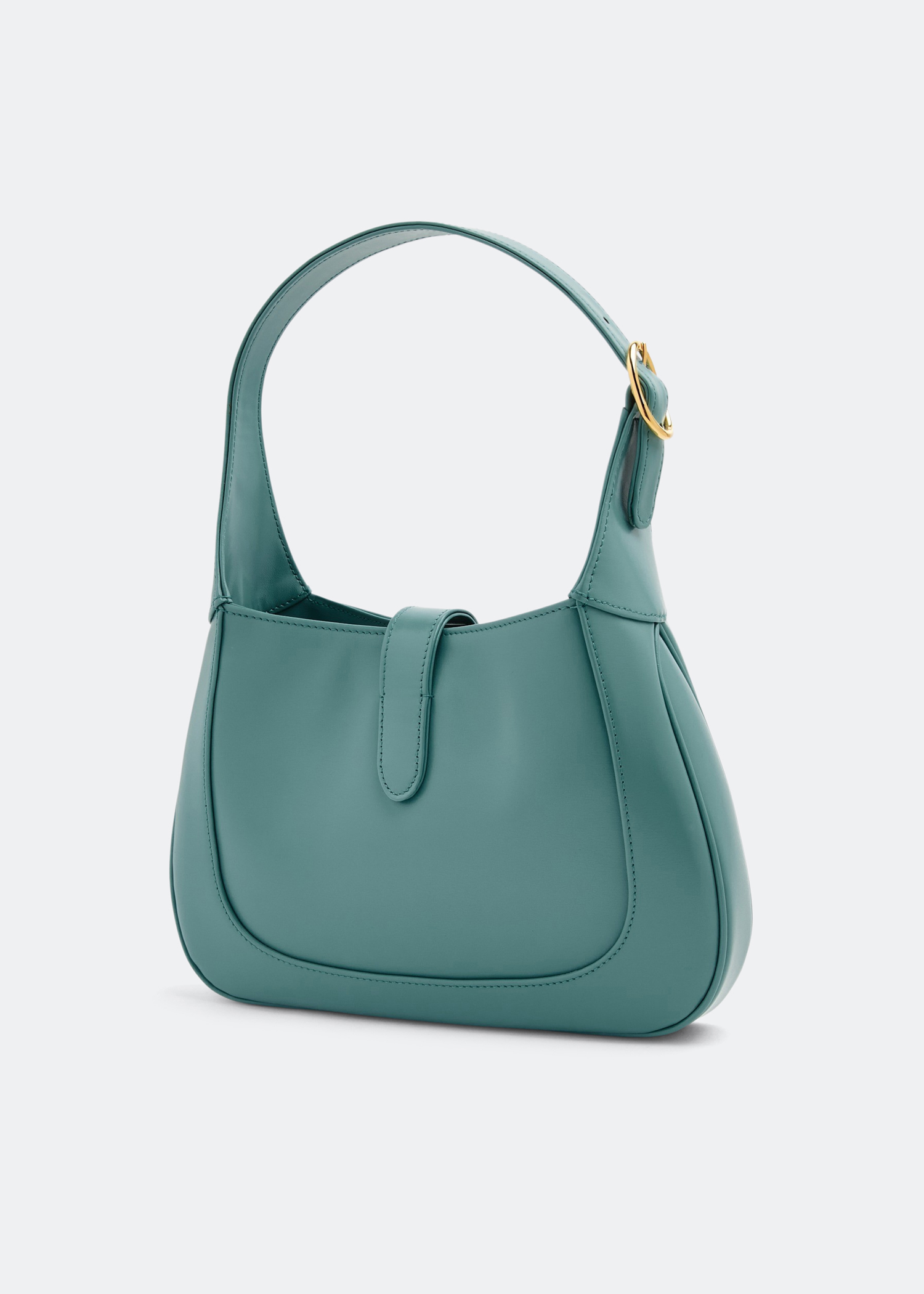 Jackie 1961 Small Leather Shoulder Bag in Green - Gucci