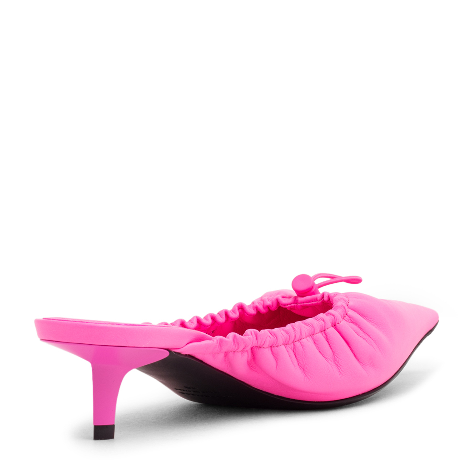 

Scrunch knife mules, Pink