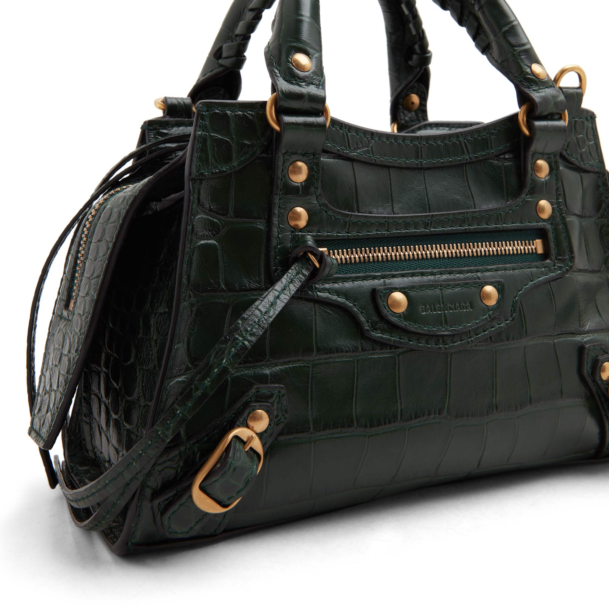 

Neo Classic mini top handle bag, Green