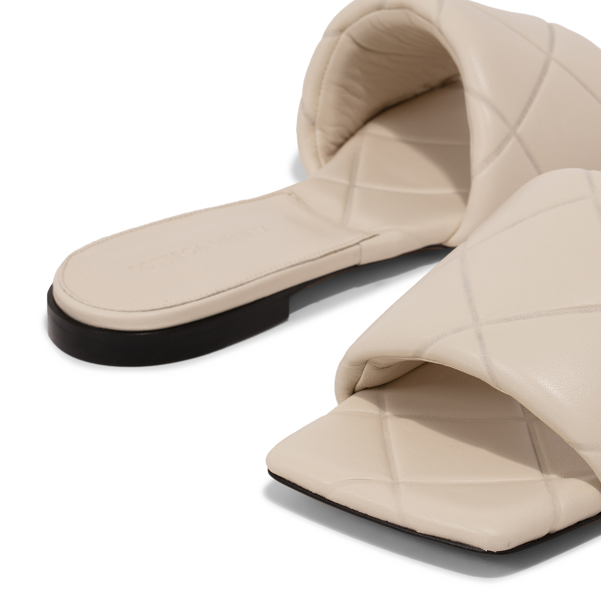 

Lido flat sandals, White
