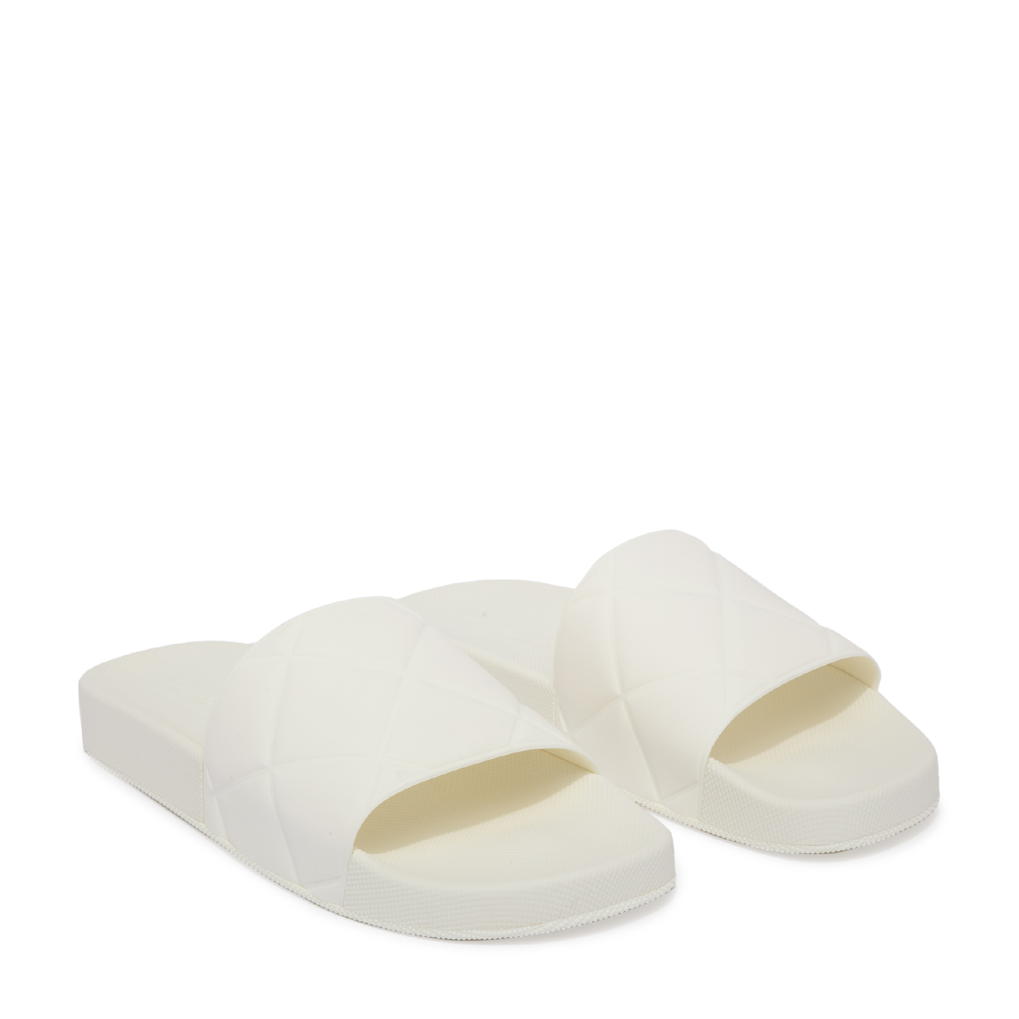 

BV rubber slides, White