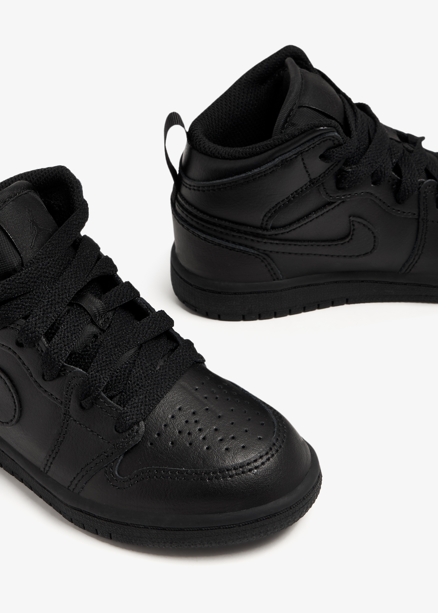 air jordan 1 mid all black