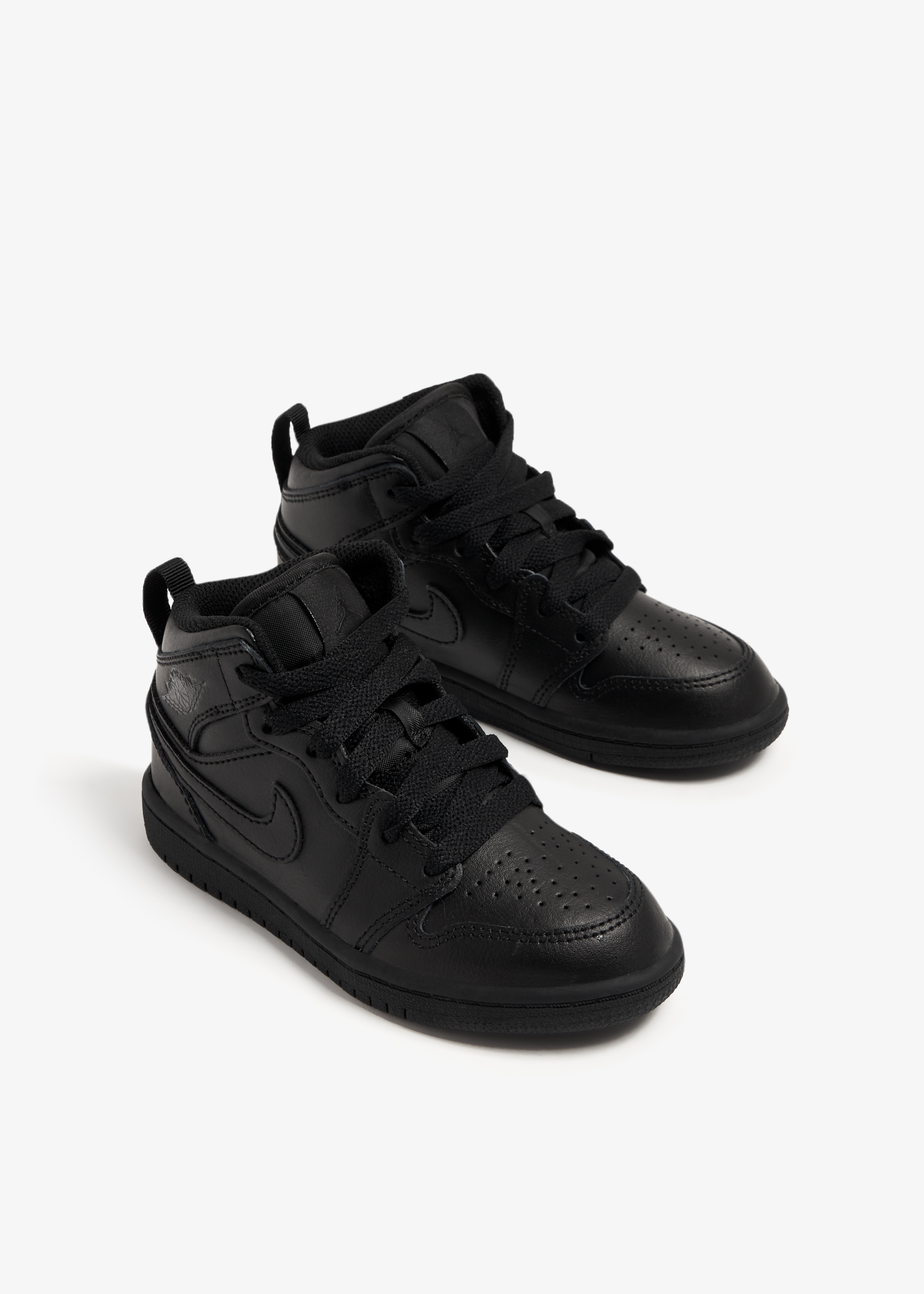 air jordan 1 mid all black
