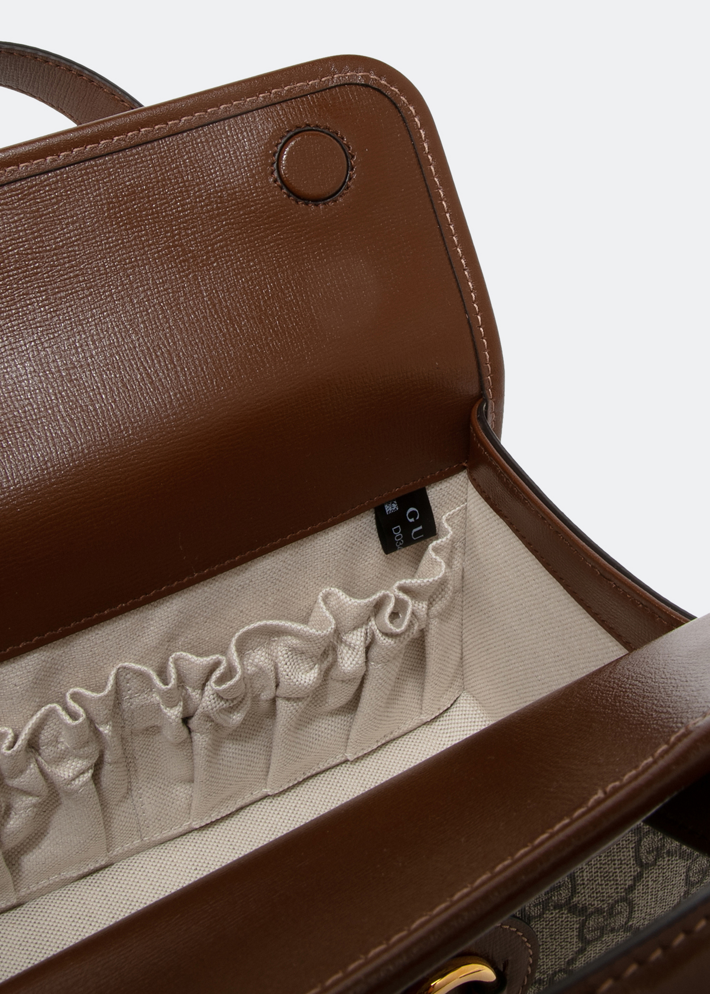 

Horsebit 1955 mini top handle bag, Beige