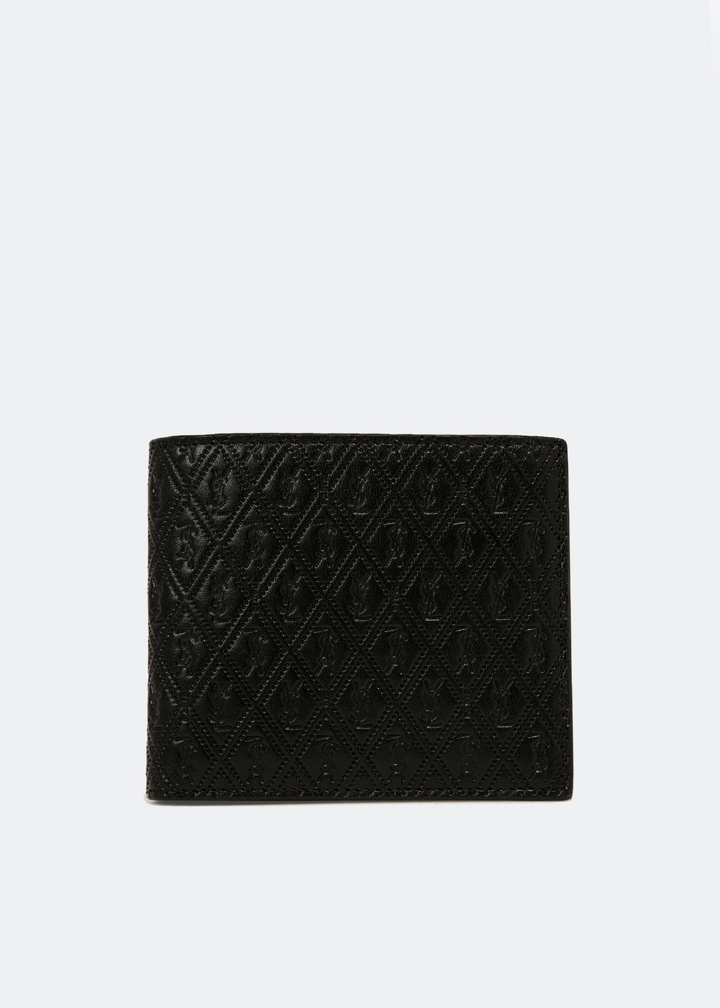 Saint Laurent Monogram East/West wallet for Men - Black in UAE