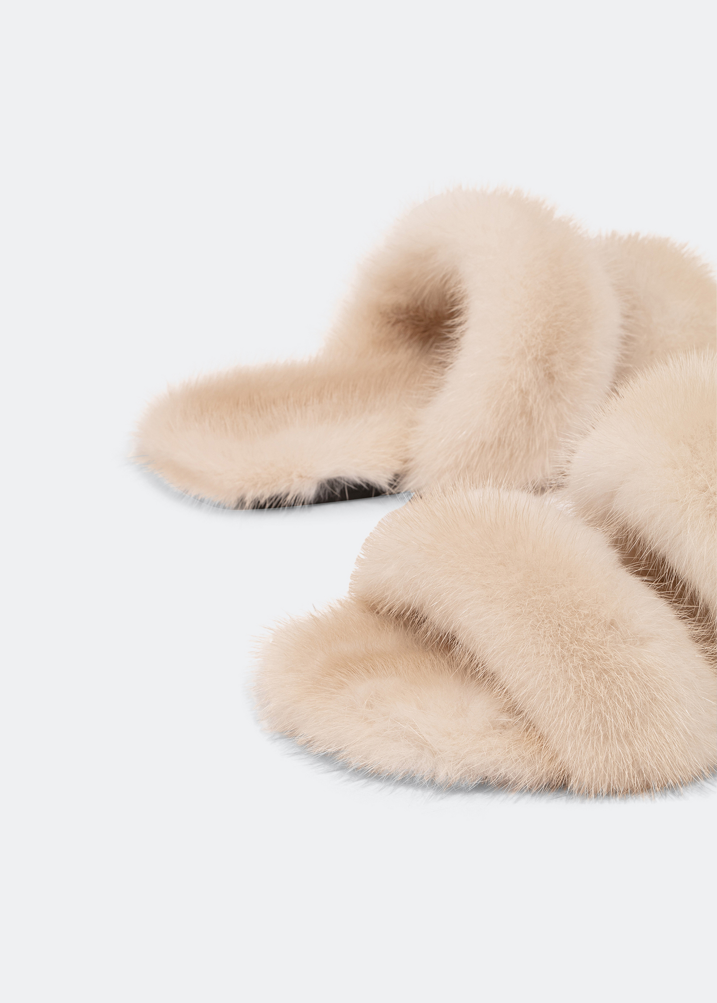 

Bleach flat sandals, White