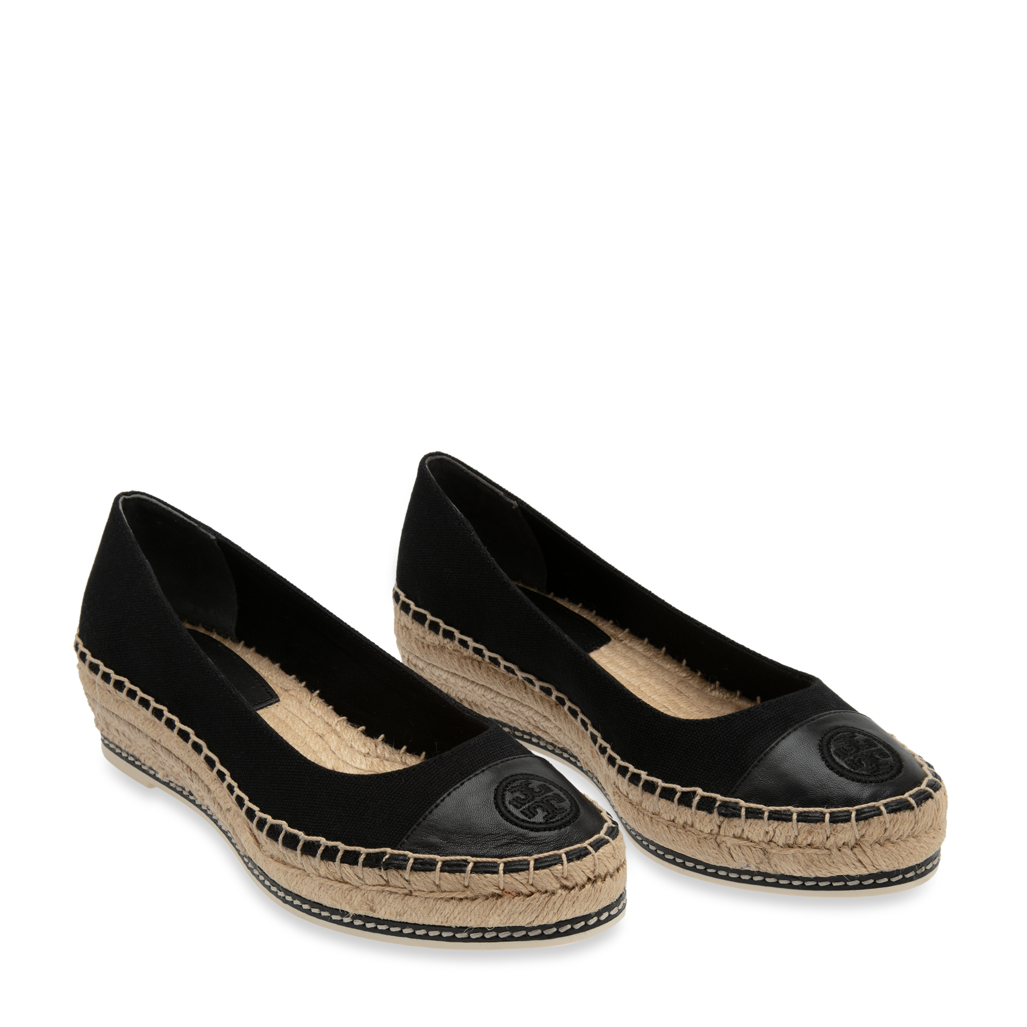 

Colour block espadrilles, Black