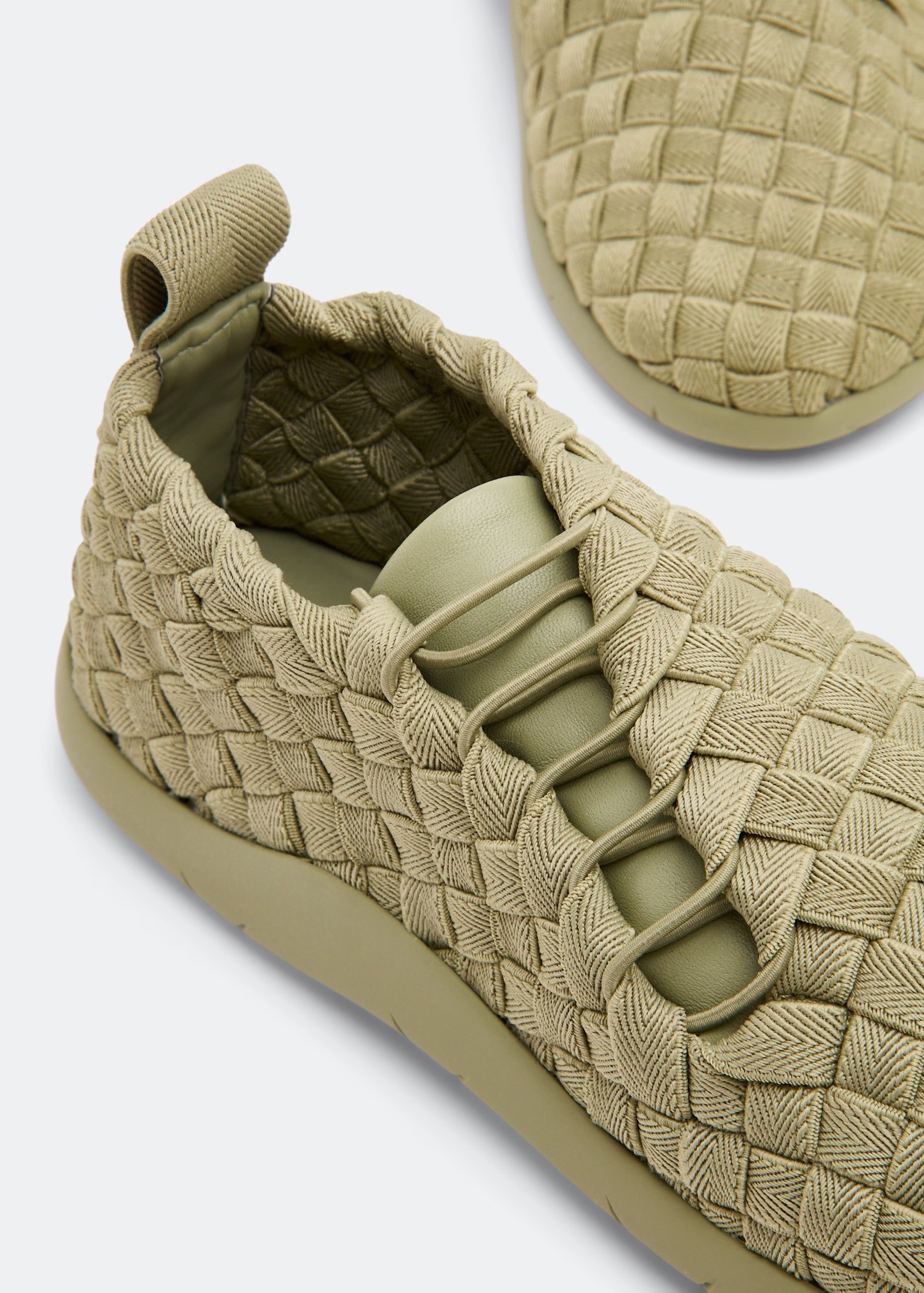 

Plat sneakers, Green