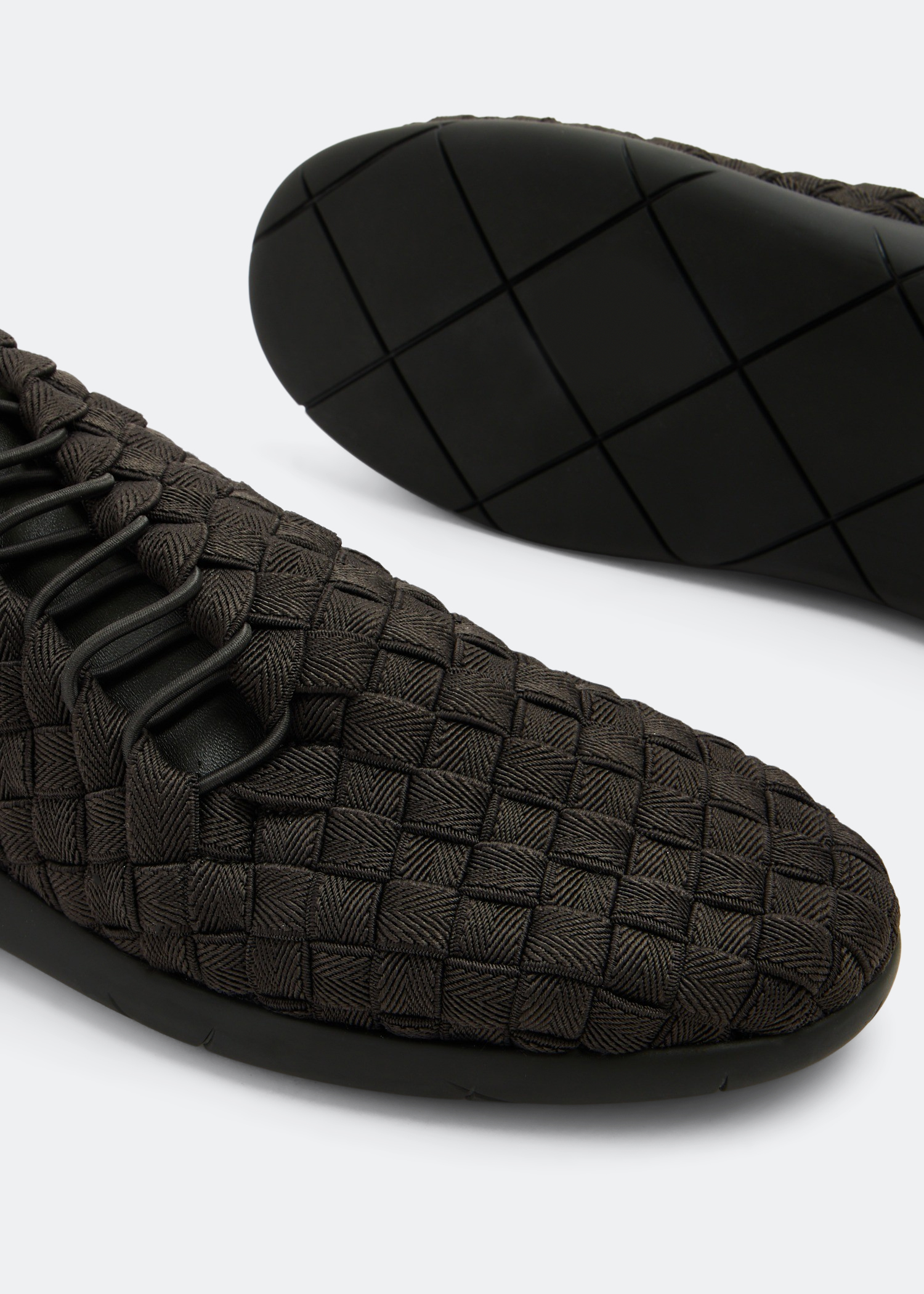

Plat sneakers, Black