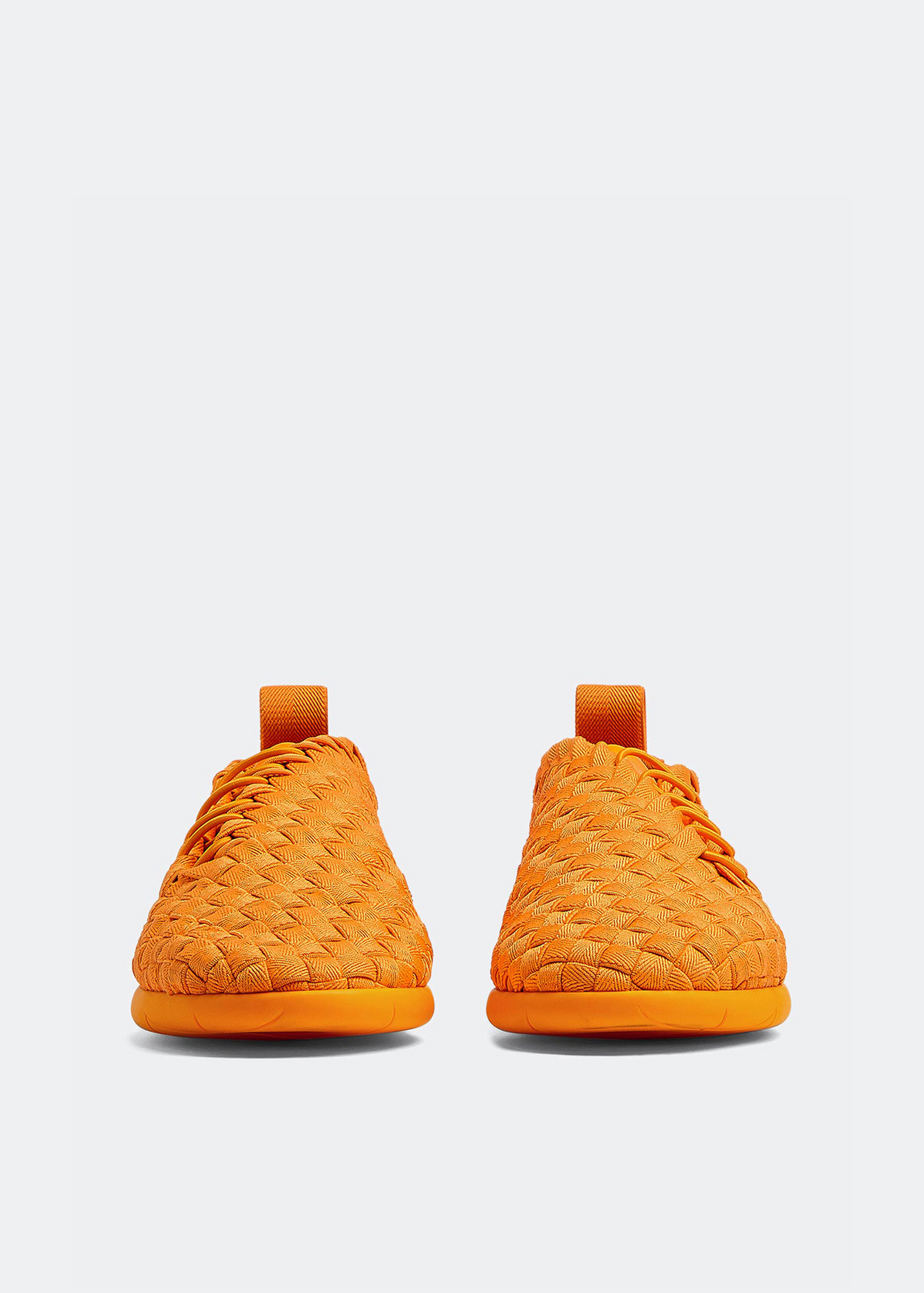 

Plat sneakers, Orange
