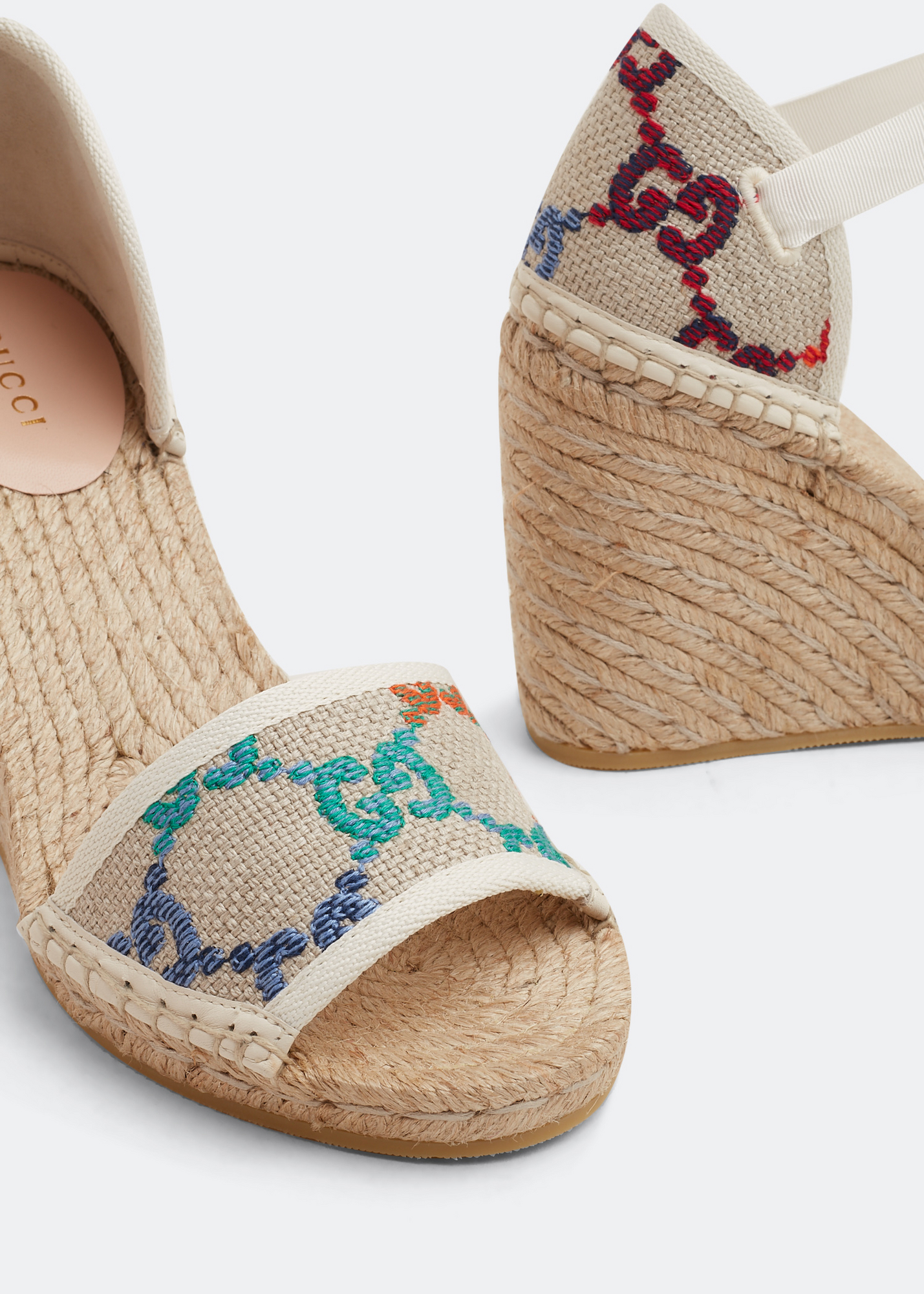 

Platform espadrilles, Multi-coloured