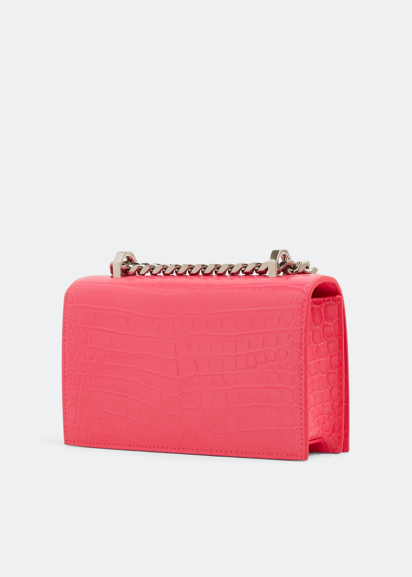 

Mini jewelled satchel, Pink