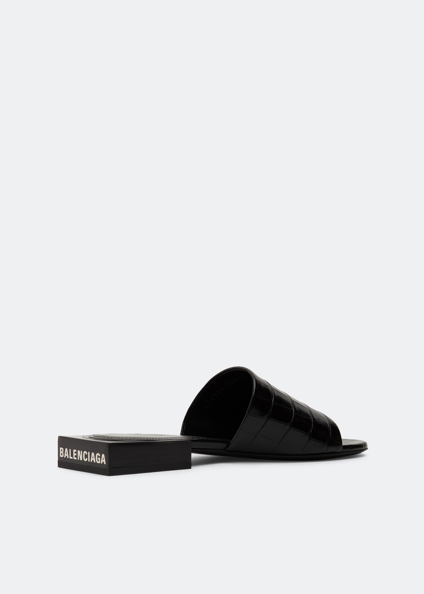 

Box mules, Black