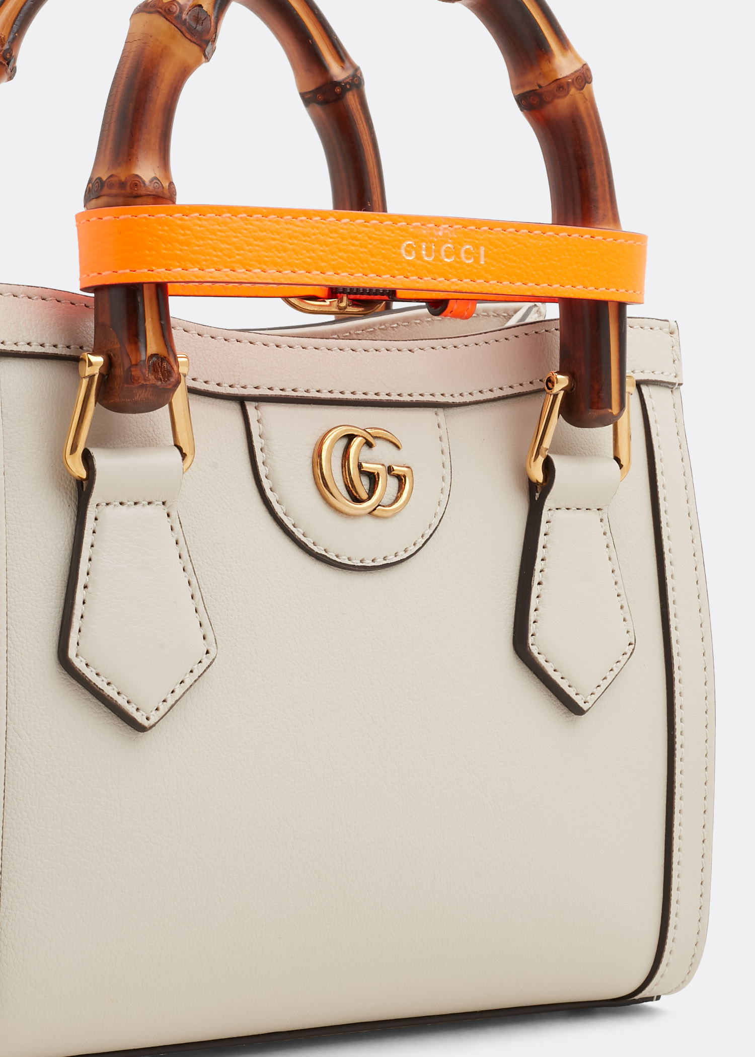 

Diana mini tote bag, White
