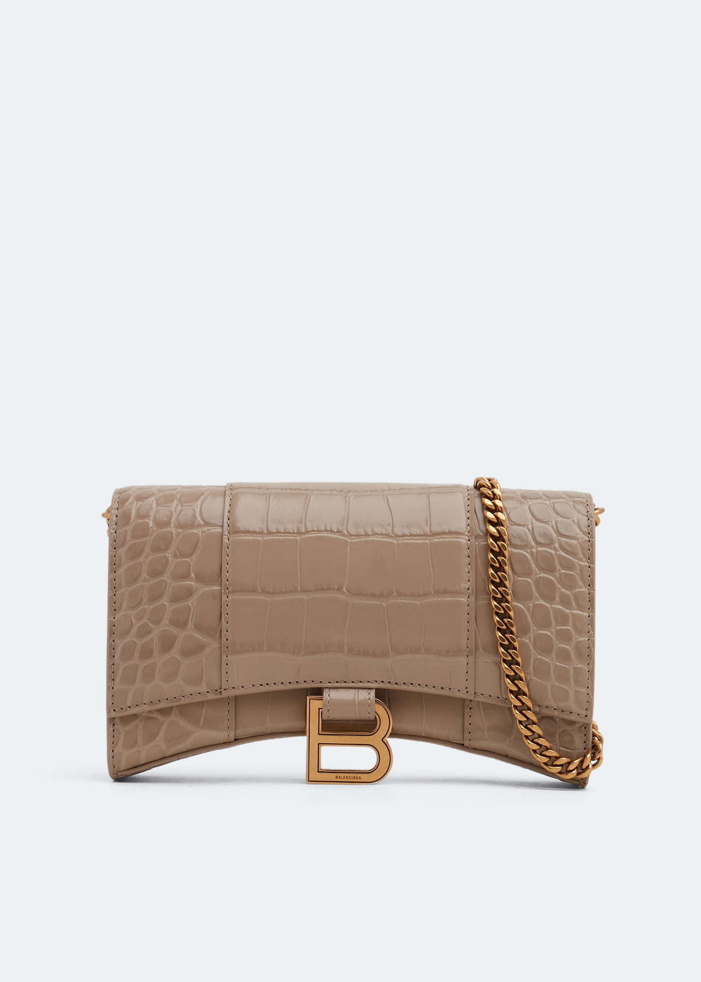 Balenciaga studded wallet discount