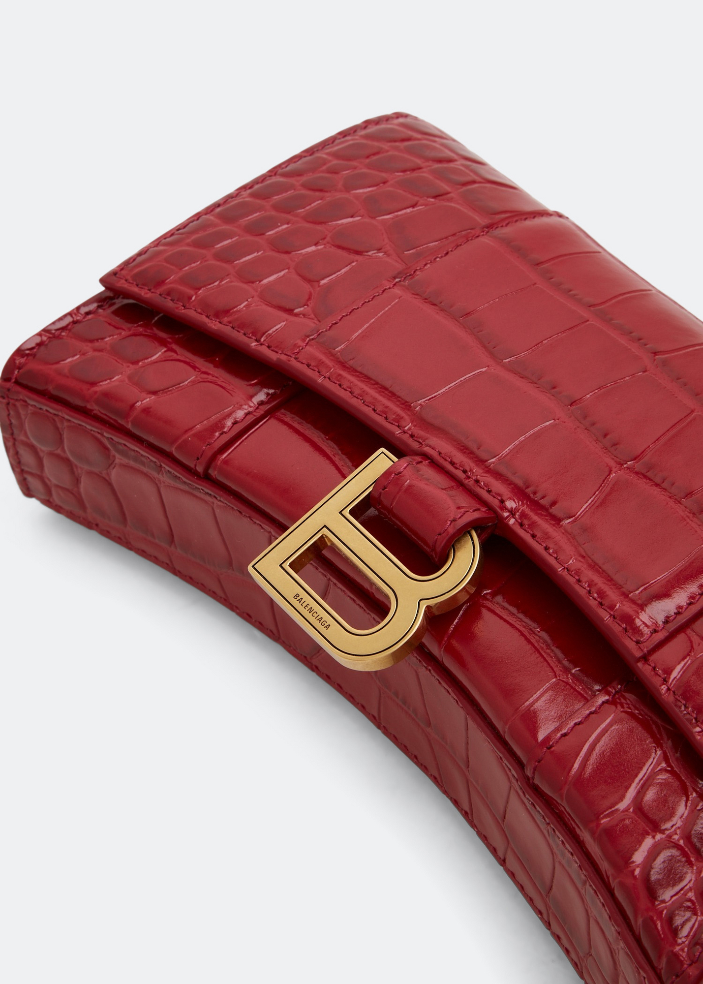 

Hourglass chain wallet, Red