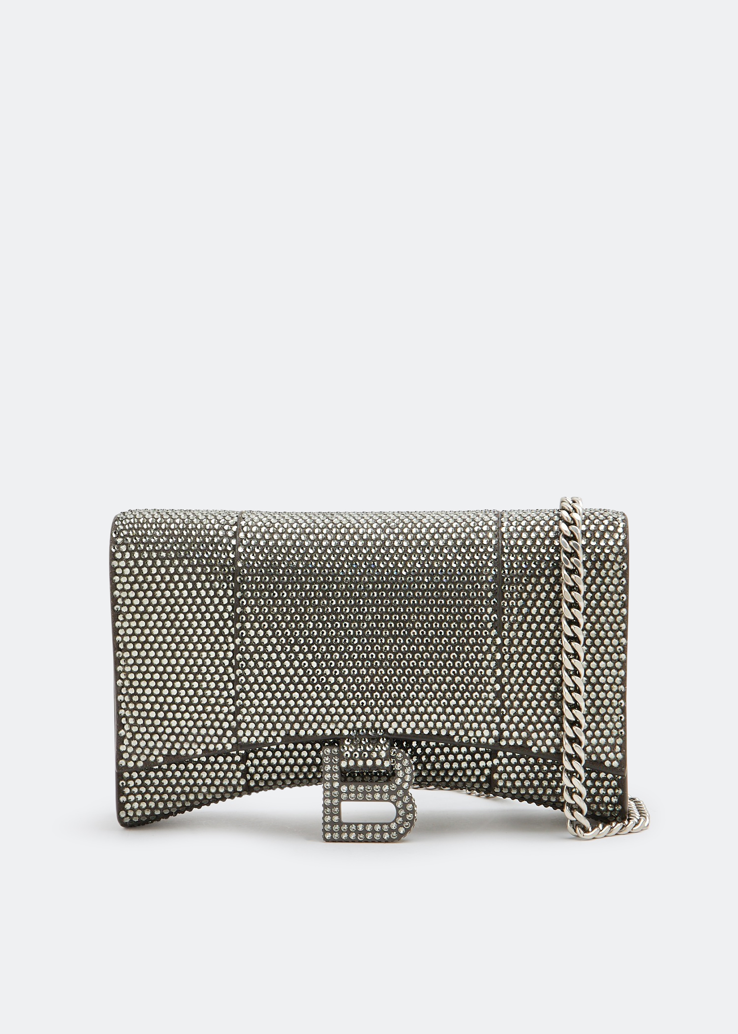 

Hourglass chain wallet, Green