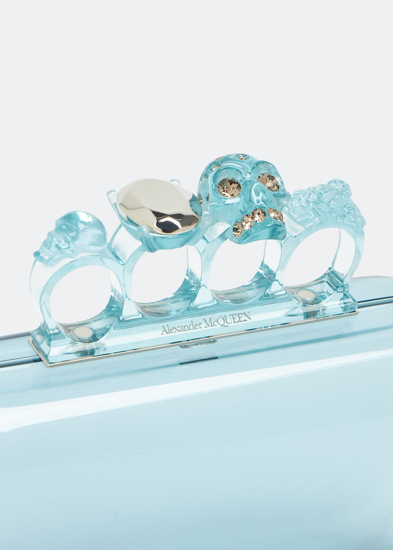 

Knuckle clutch, Blue