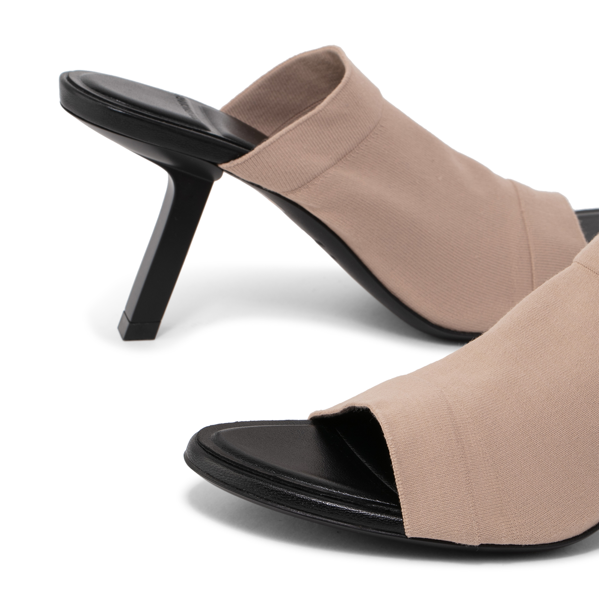 

Stretch sandals, Beige