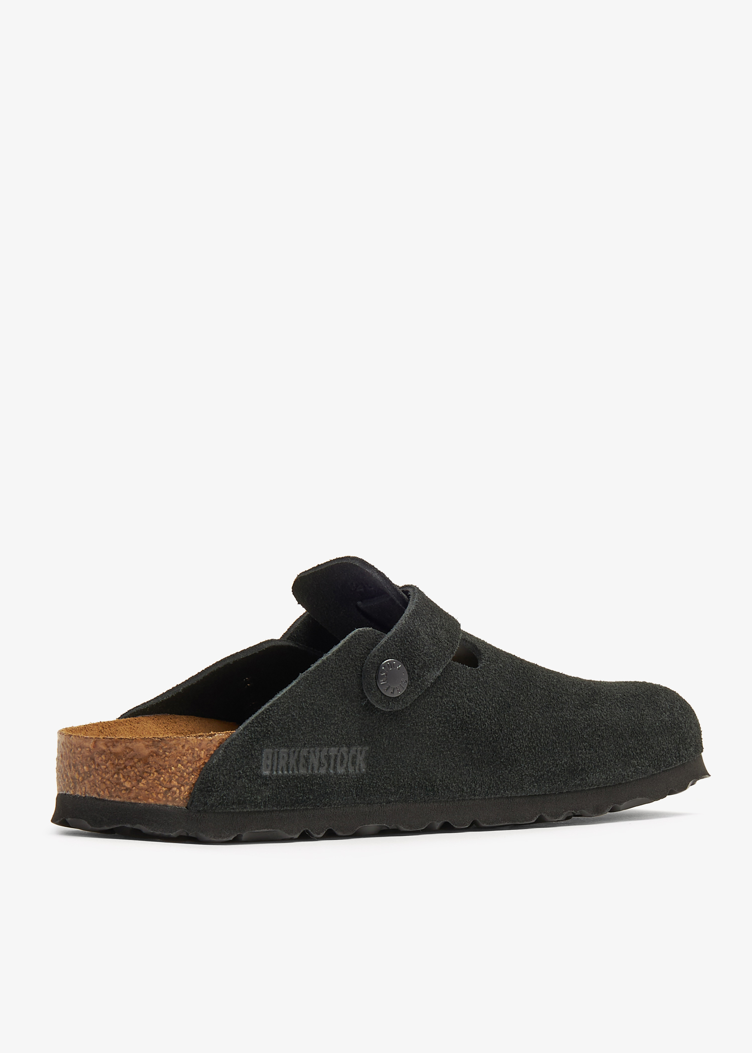 Birkenstock boston suede black new arrivals