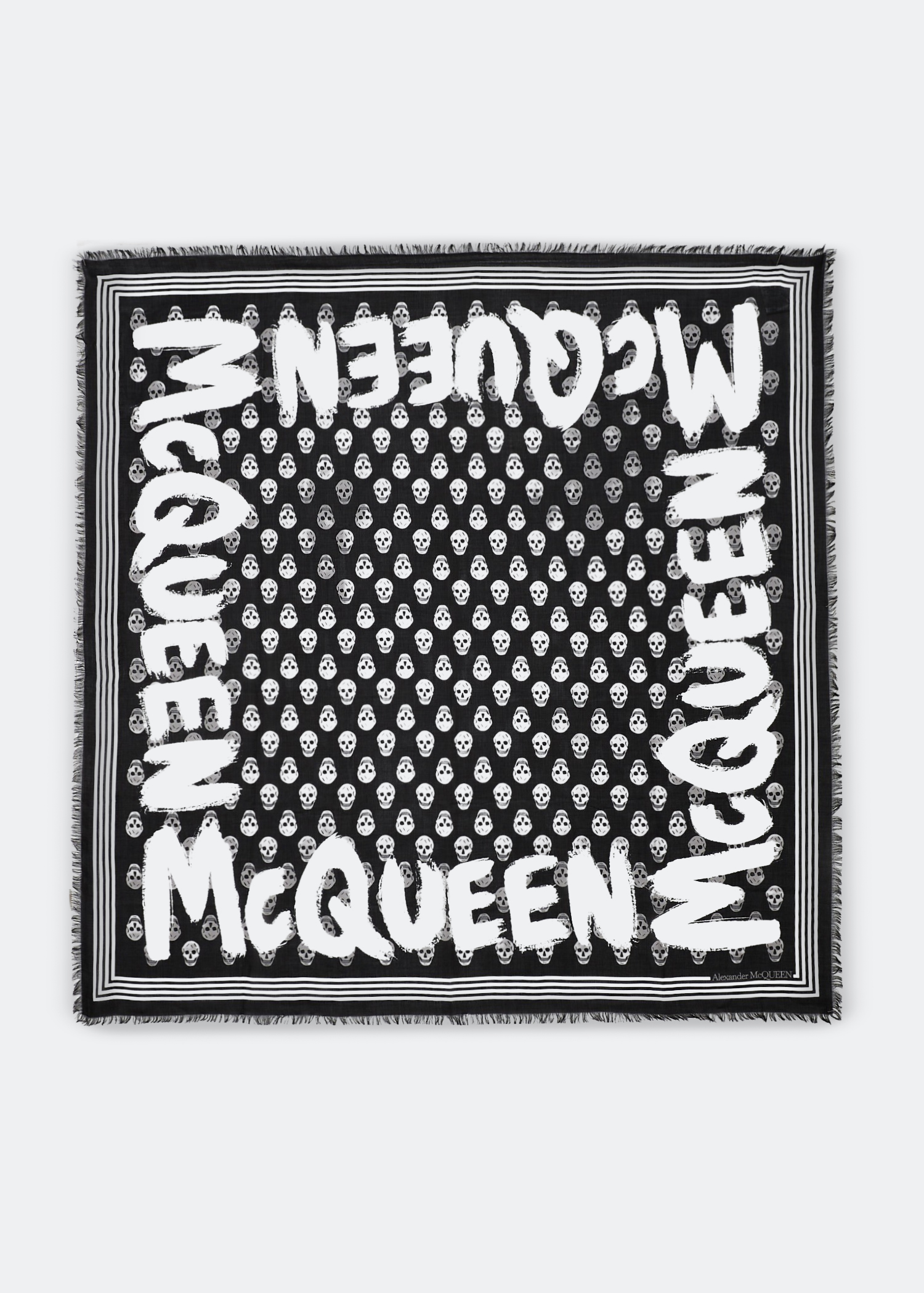 

Graffiti Biker scarf, Black