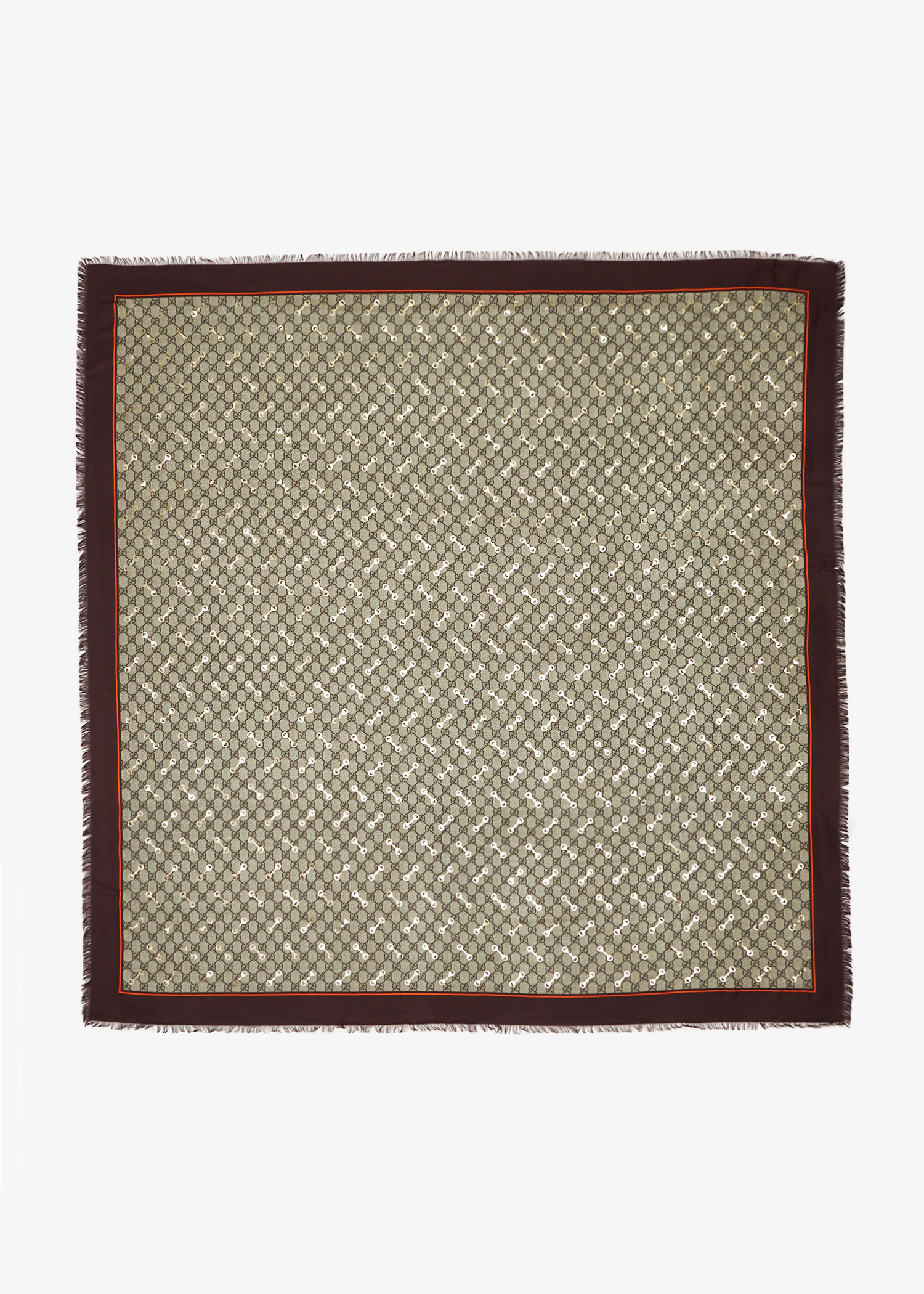 

GG Horsebit modal shawl, Prints