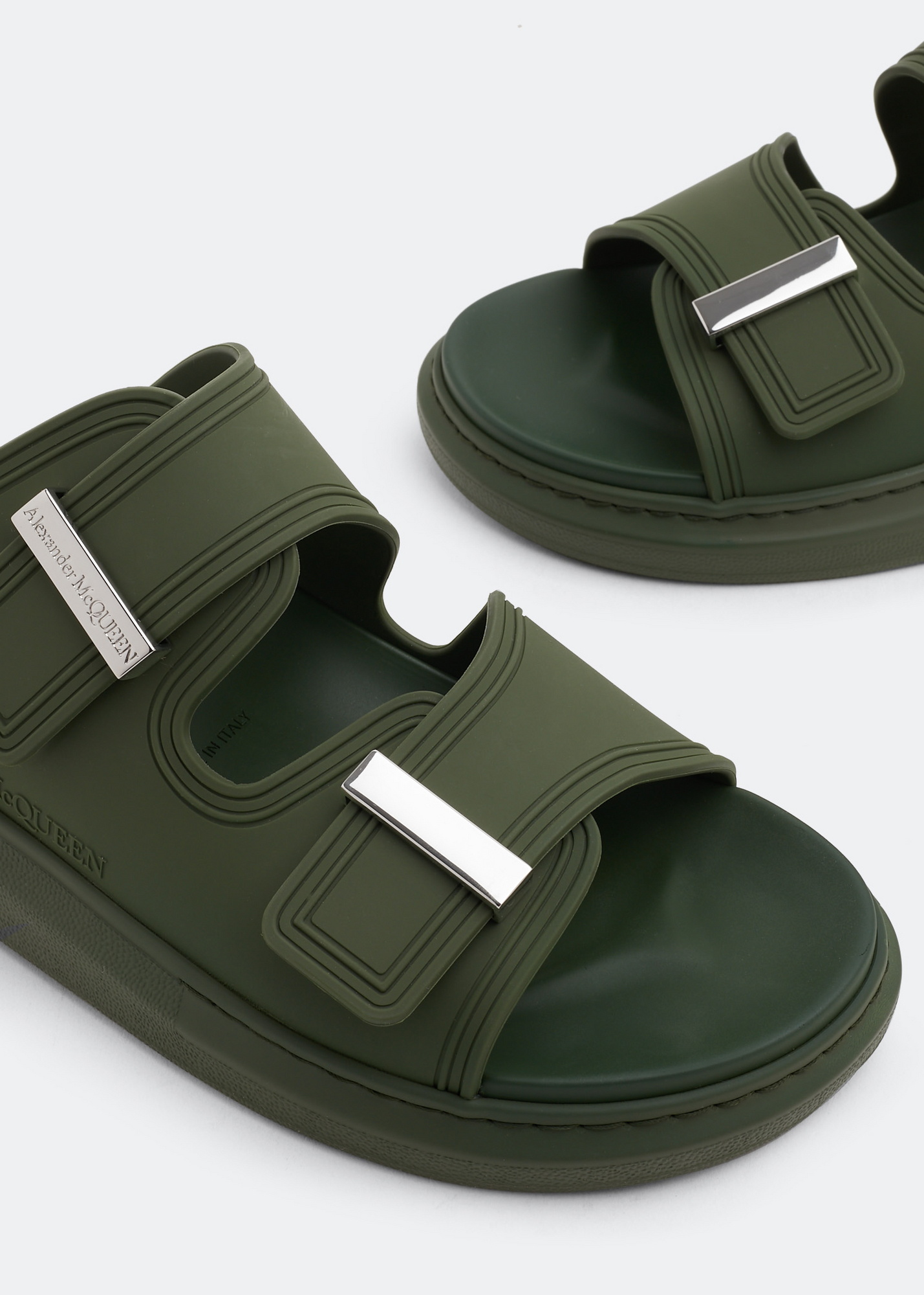 

Hybrid sandals, Green