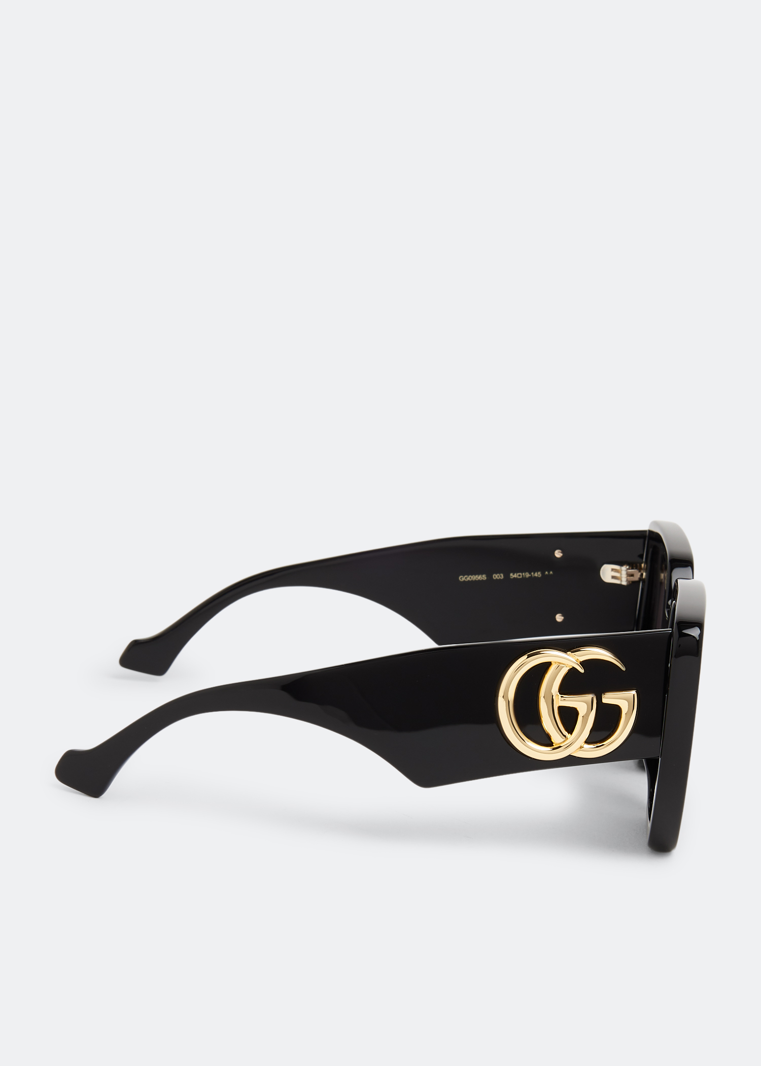 Gucci Rectangular frame sunglasses for Women Black in UAE Level Shoes