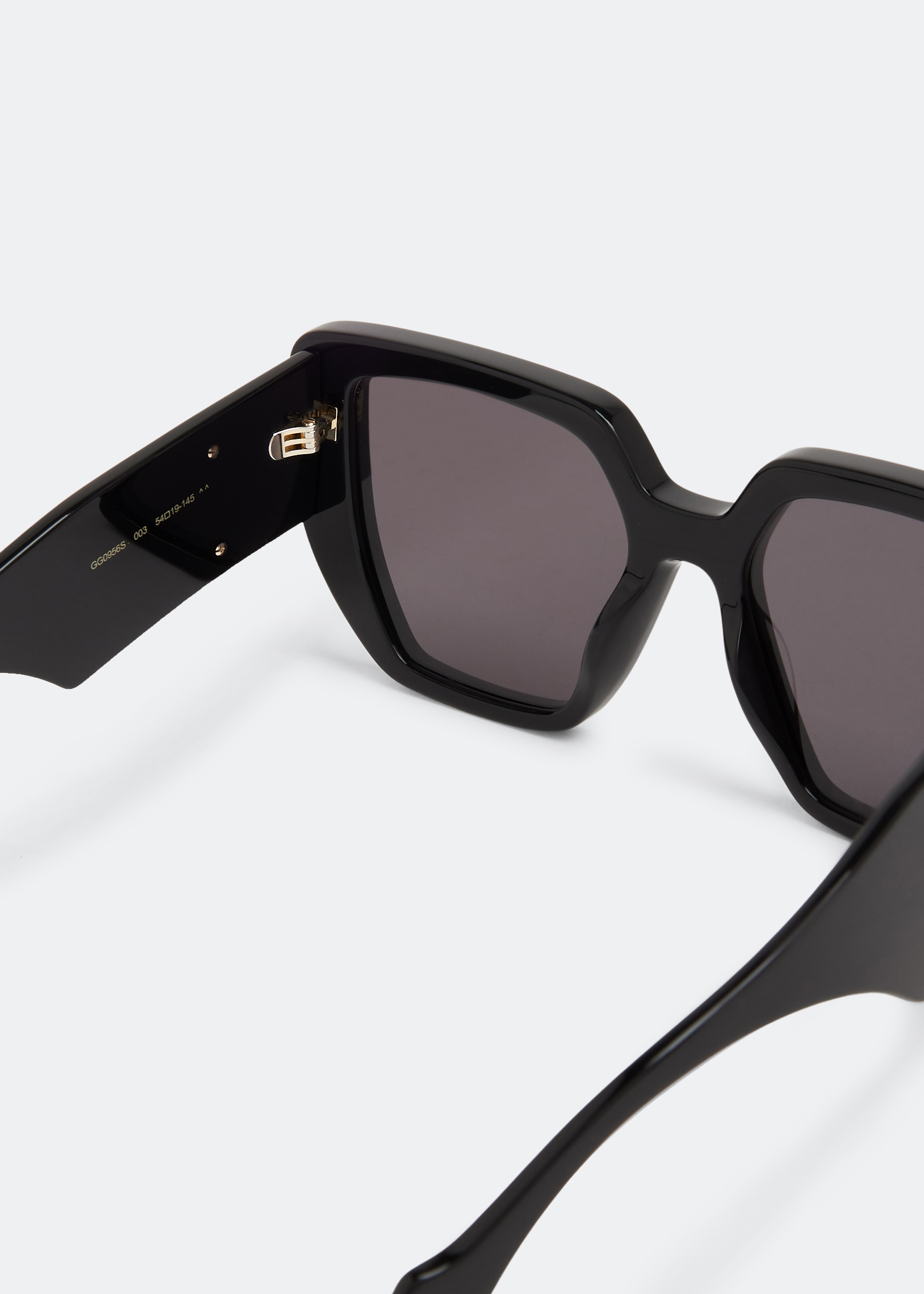 Gucci Rectangular frame sunglasses for Women Black in UAE Level Shoes