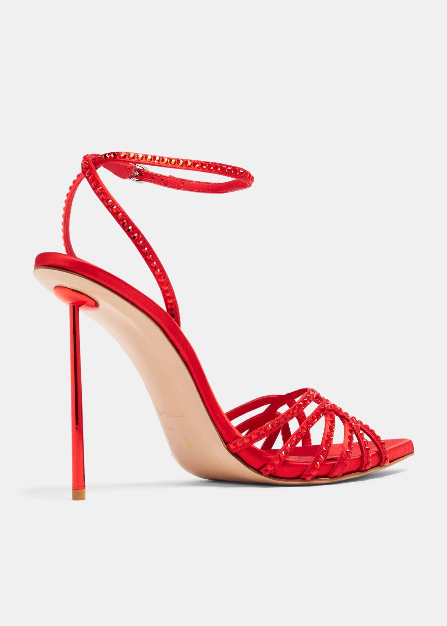 Le Silla Bella Duchess sandals for Women Red in UAE Level Shoes