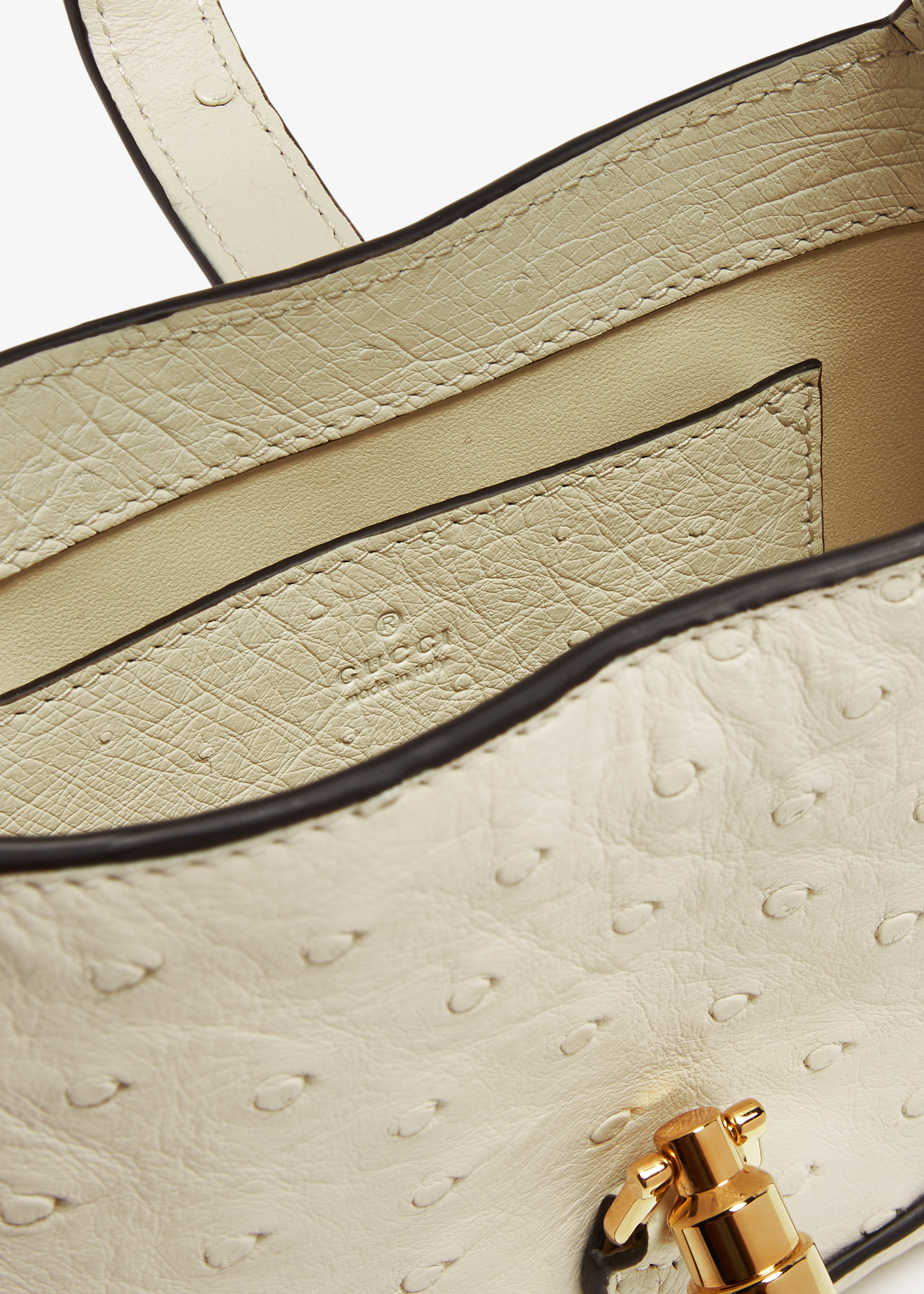 Gucci clearance ostrich bag