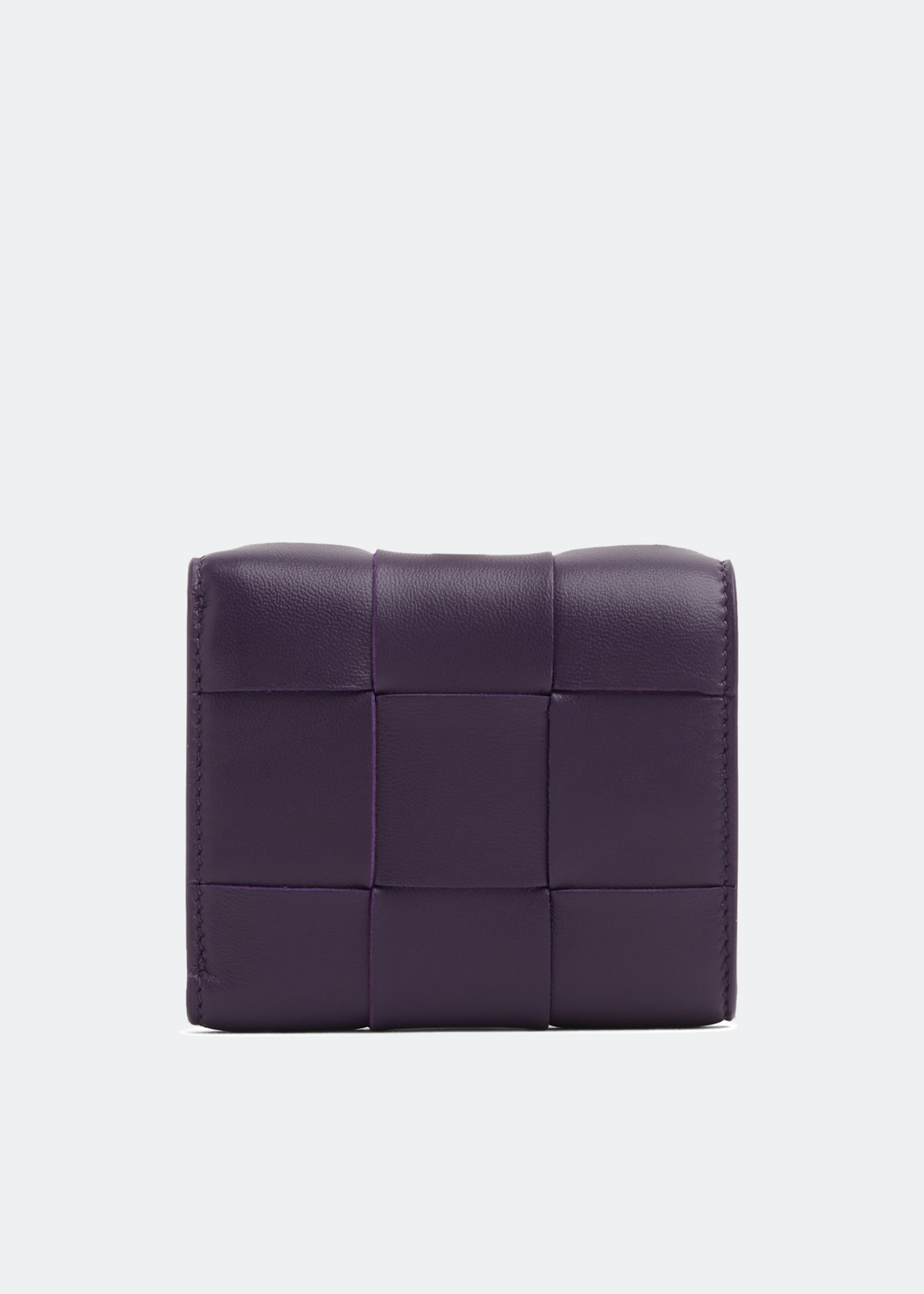 

Tri-fold zip wallet, Purple