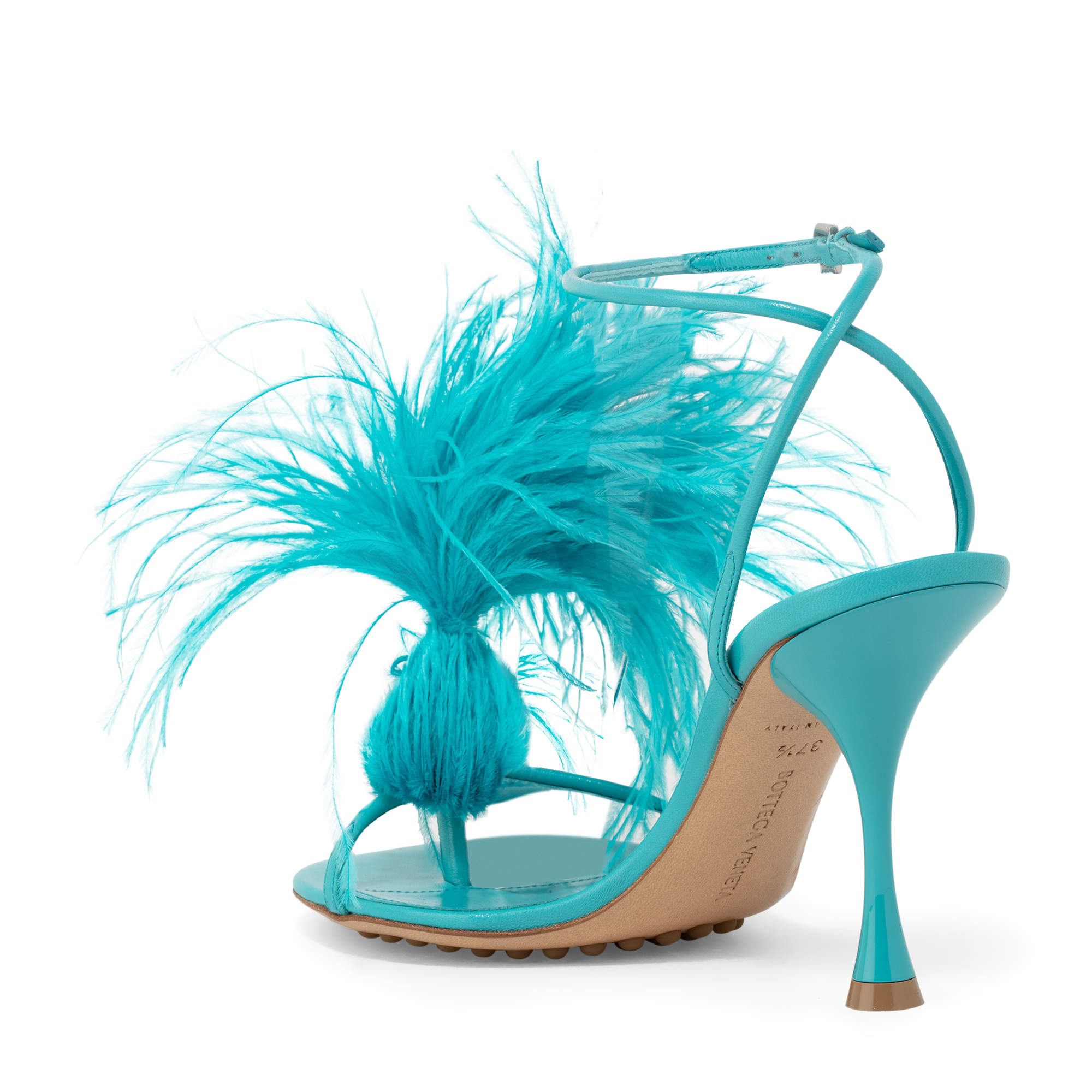 

Feather Dot sandals, Blue