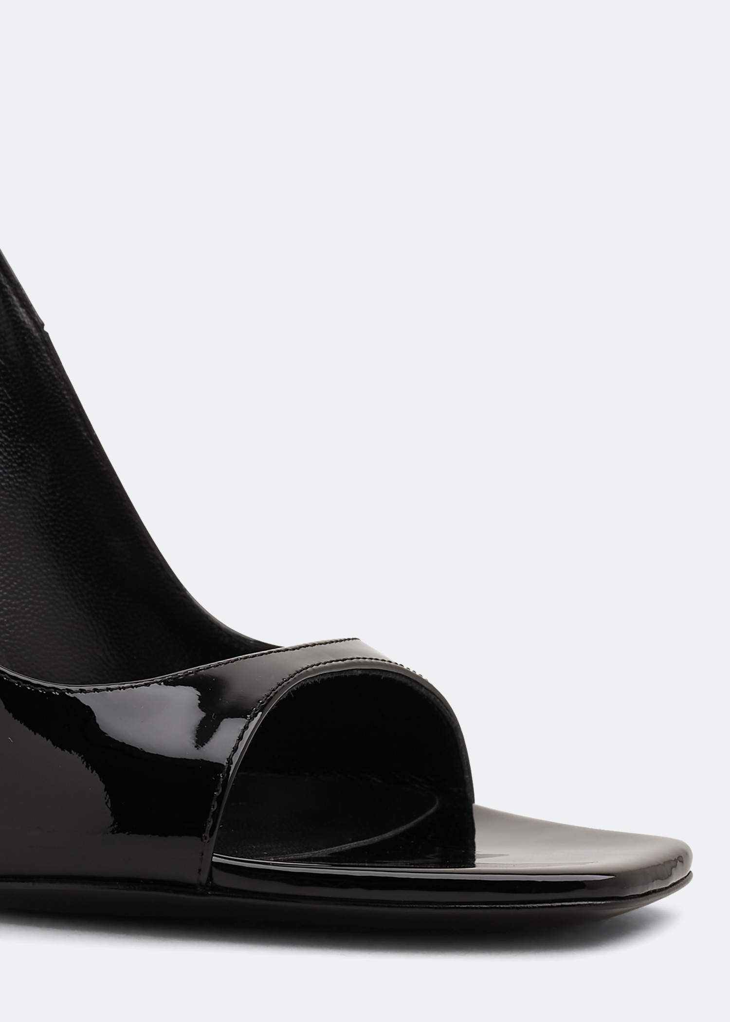 

Opyum open-toe pumps, Black