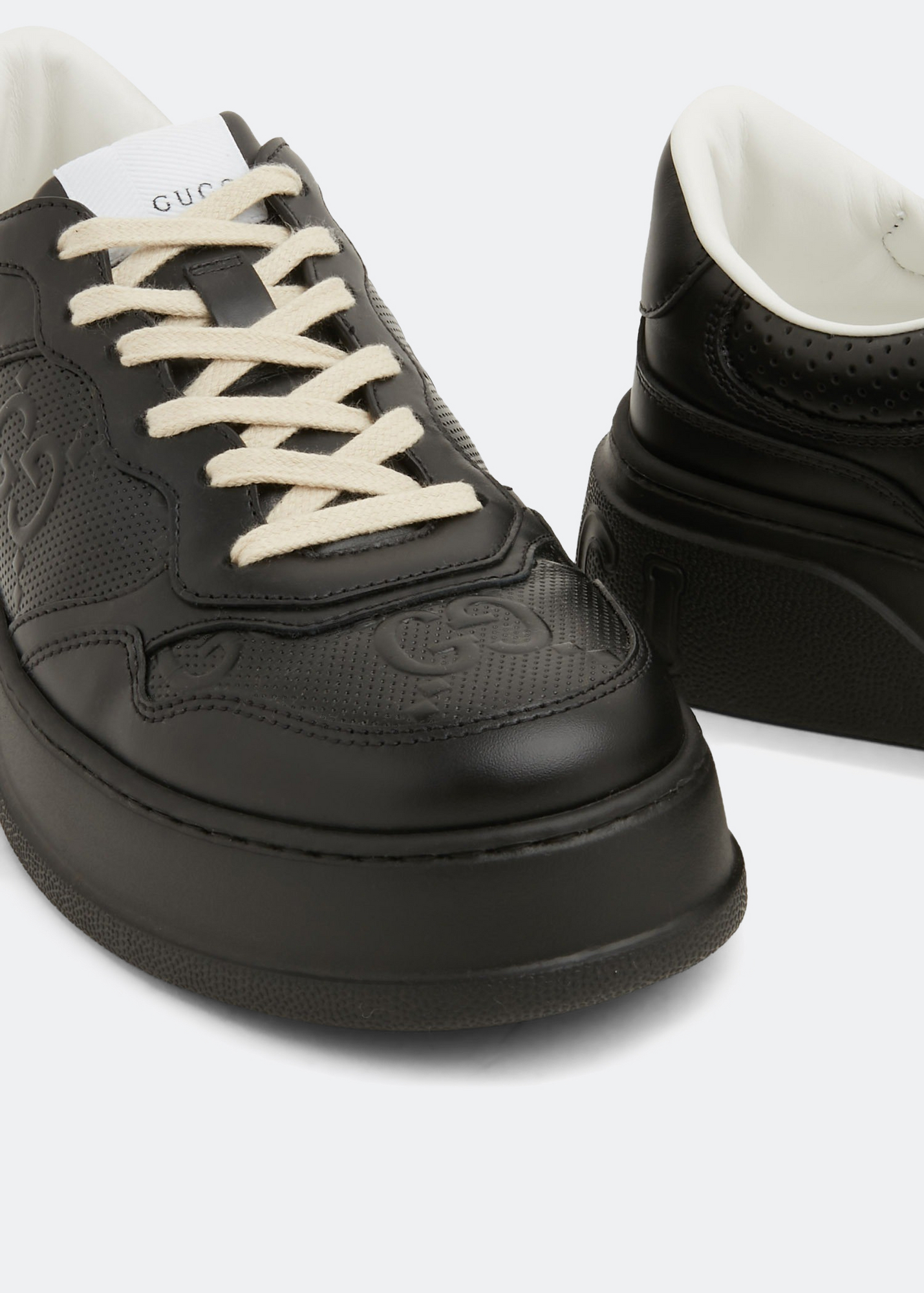 

GG embossed sneakers, Black
