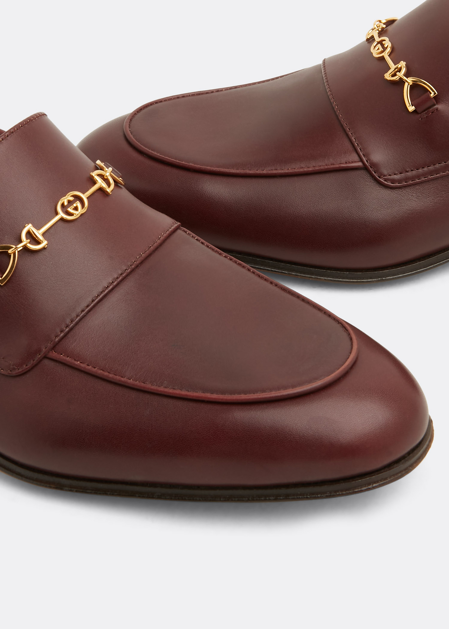 Gucci Horsebit loafers for Men Burgundy in Bahrain Level Shoes